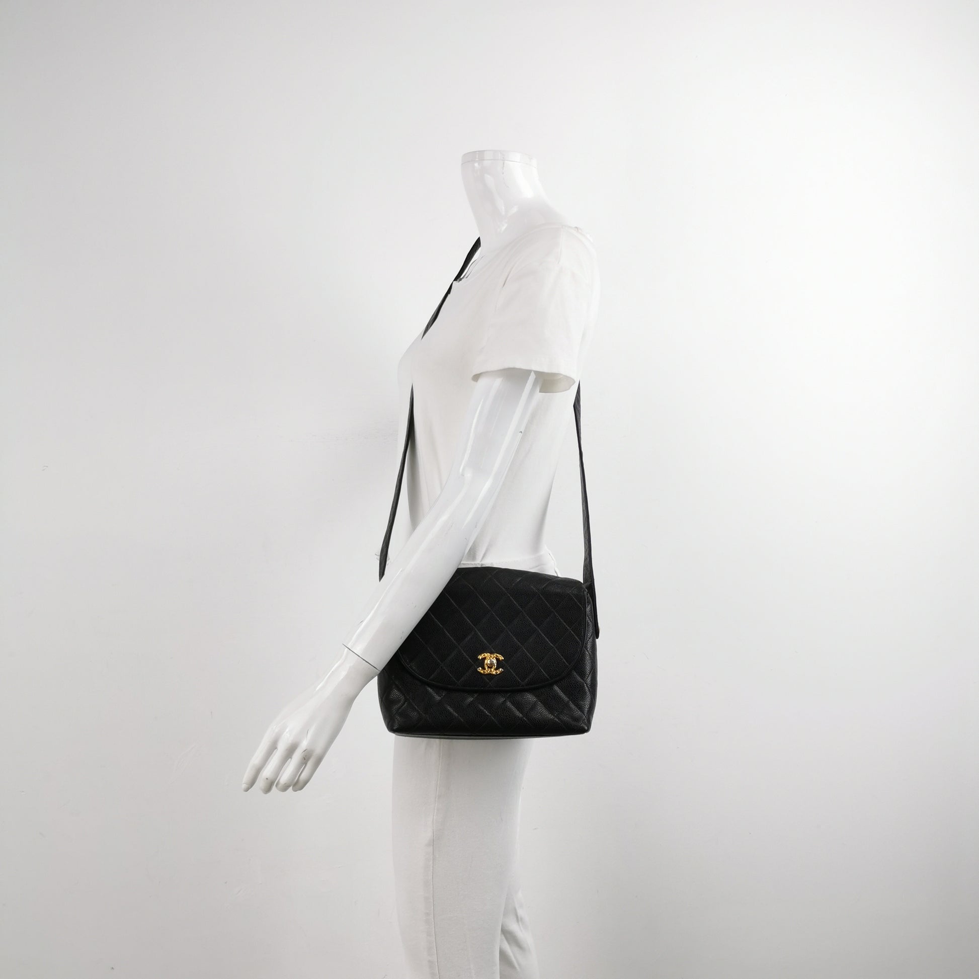 Chanel Crossbody Flap Caviar