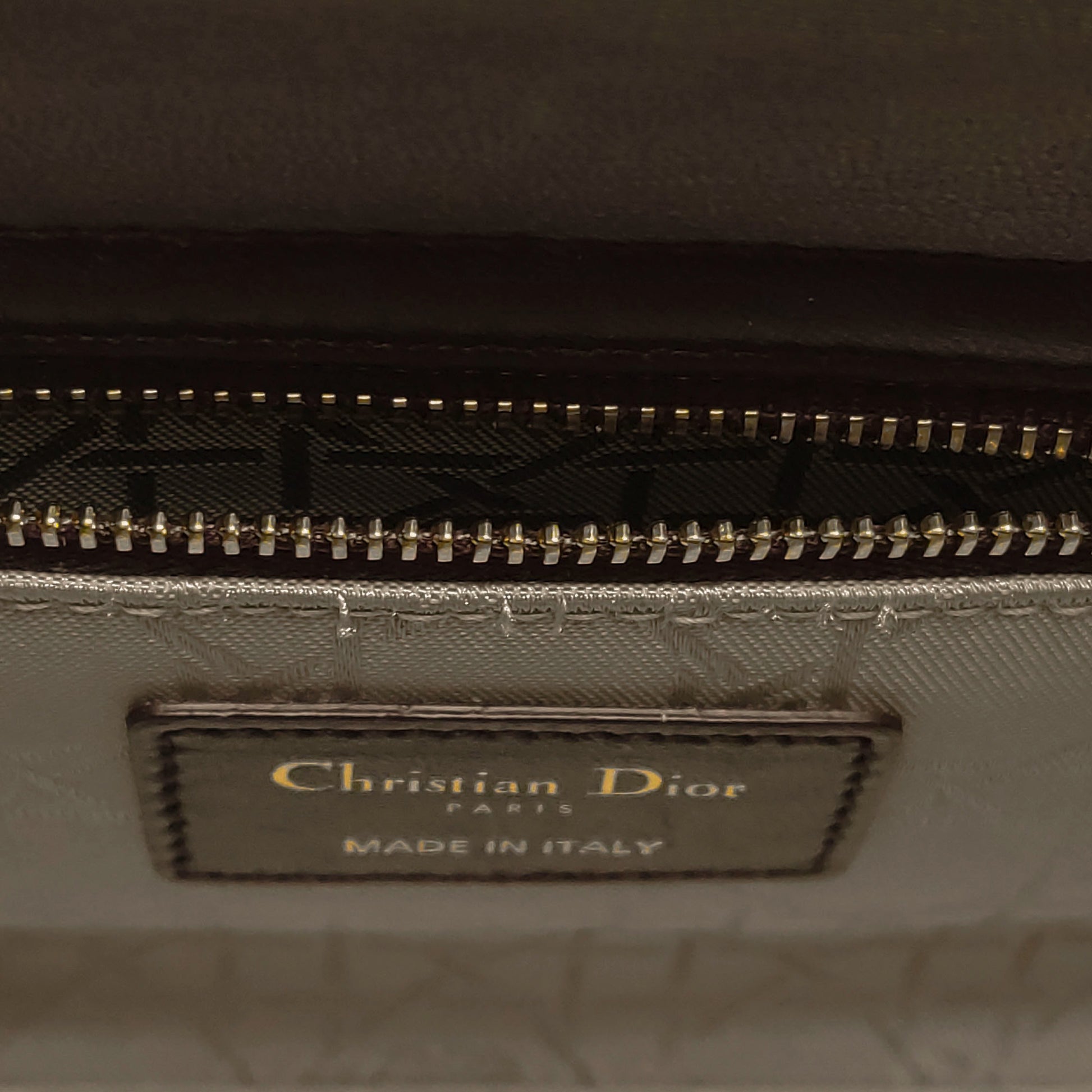 Dior Lady Dior Small Burgundy