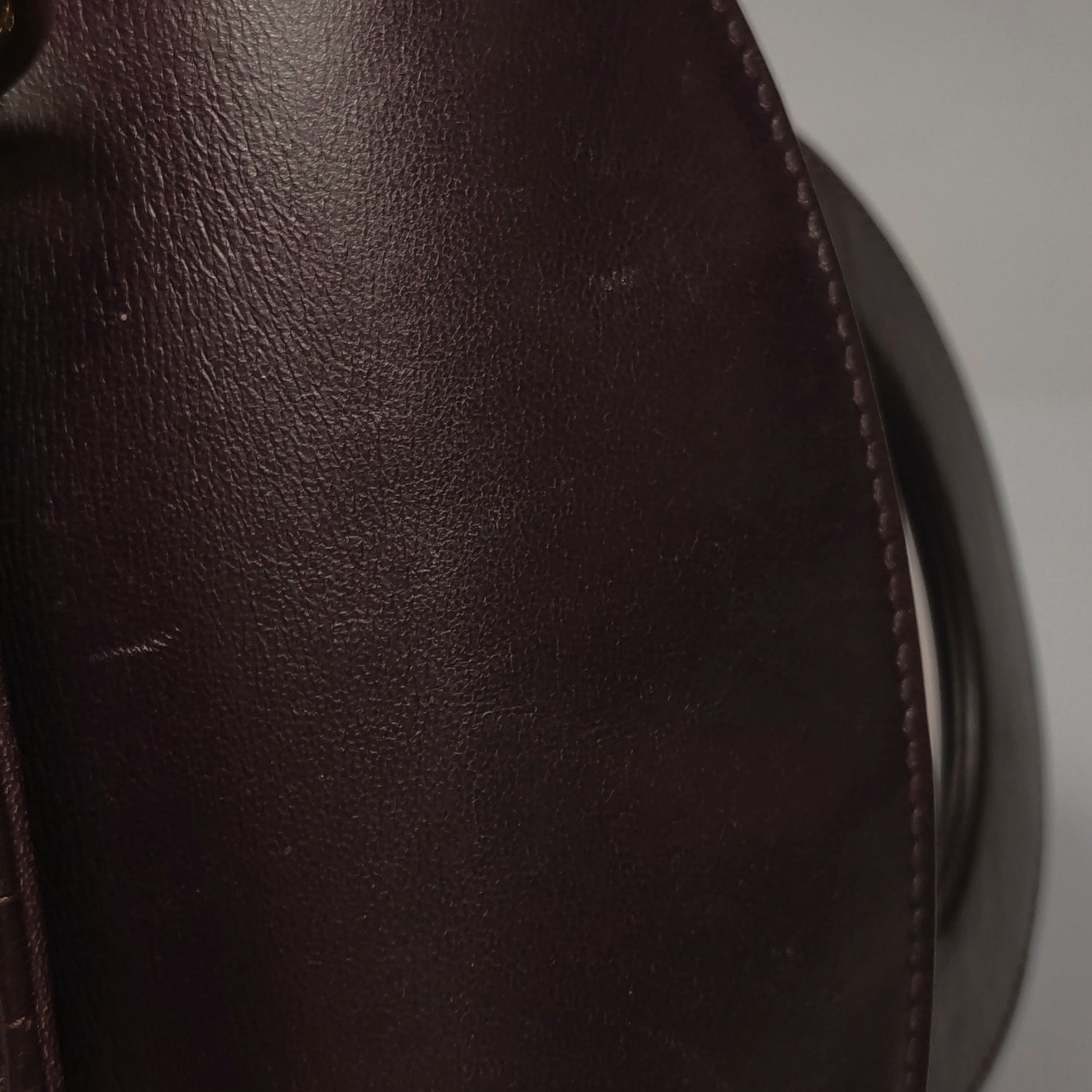 Dior Lady Dior Small Burgundy