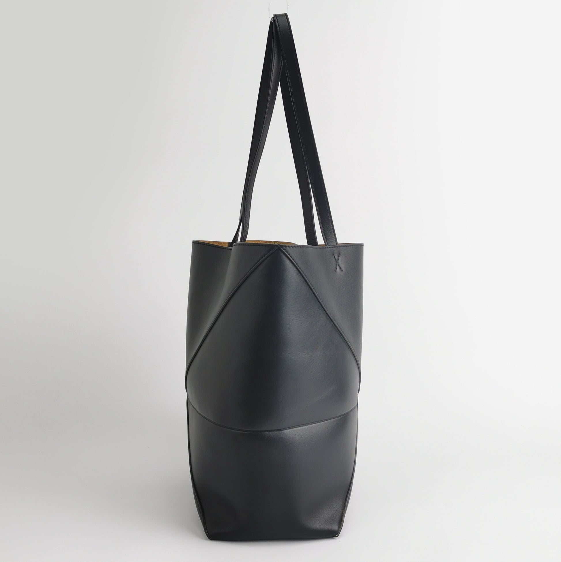 Loewe Puzzle Fold Tote Medium Black