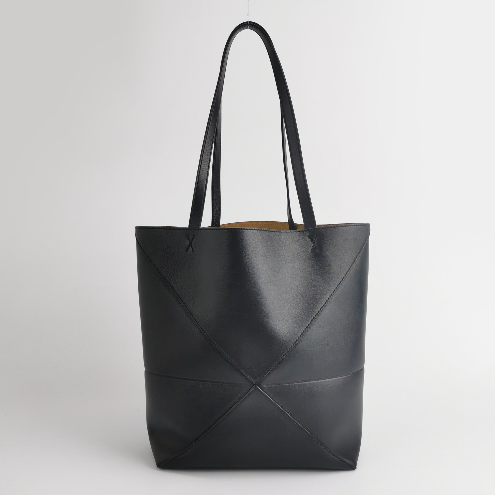 Loewe Puzzle Fold Tote Medium Black