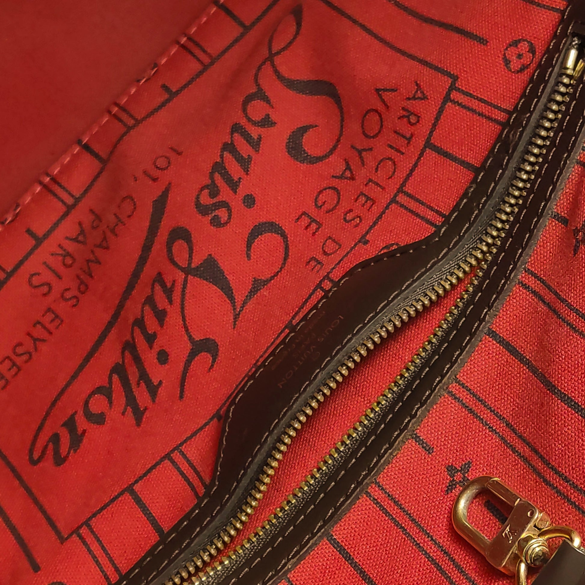 Louis Vuitton Neverfull PM Damier Ebene