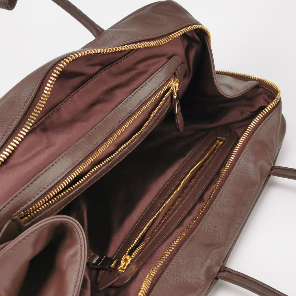Miu Miu Beau Top Handle Bag Briarwood