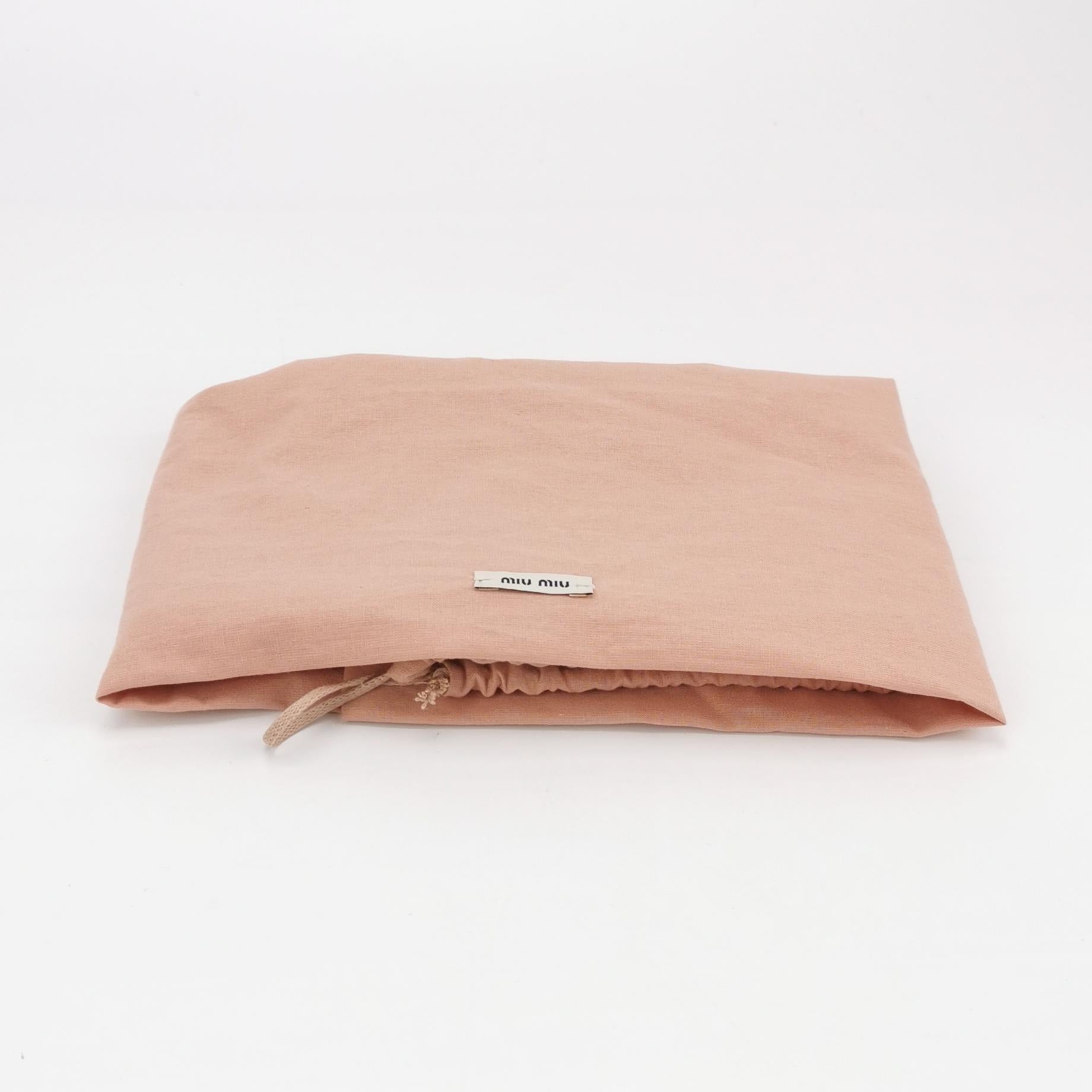 Miu Miu Beau Top Handle Bag Briarwood