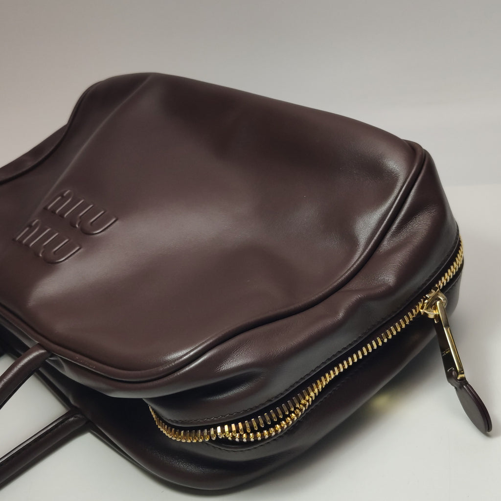 Miu Miu Beau Top Handle Bag Briarwood