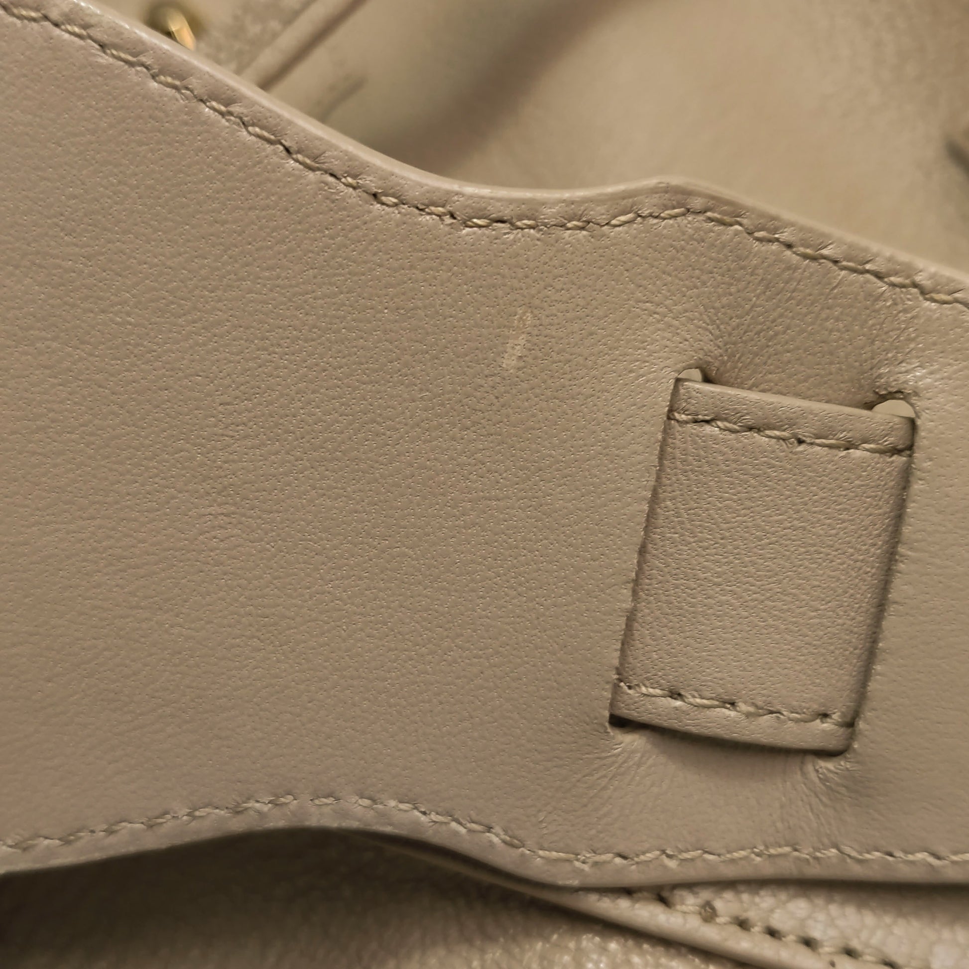 Balenciaga Medium City Metallic Edge Beige