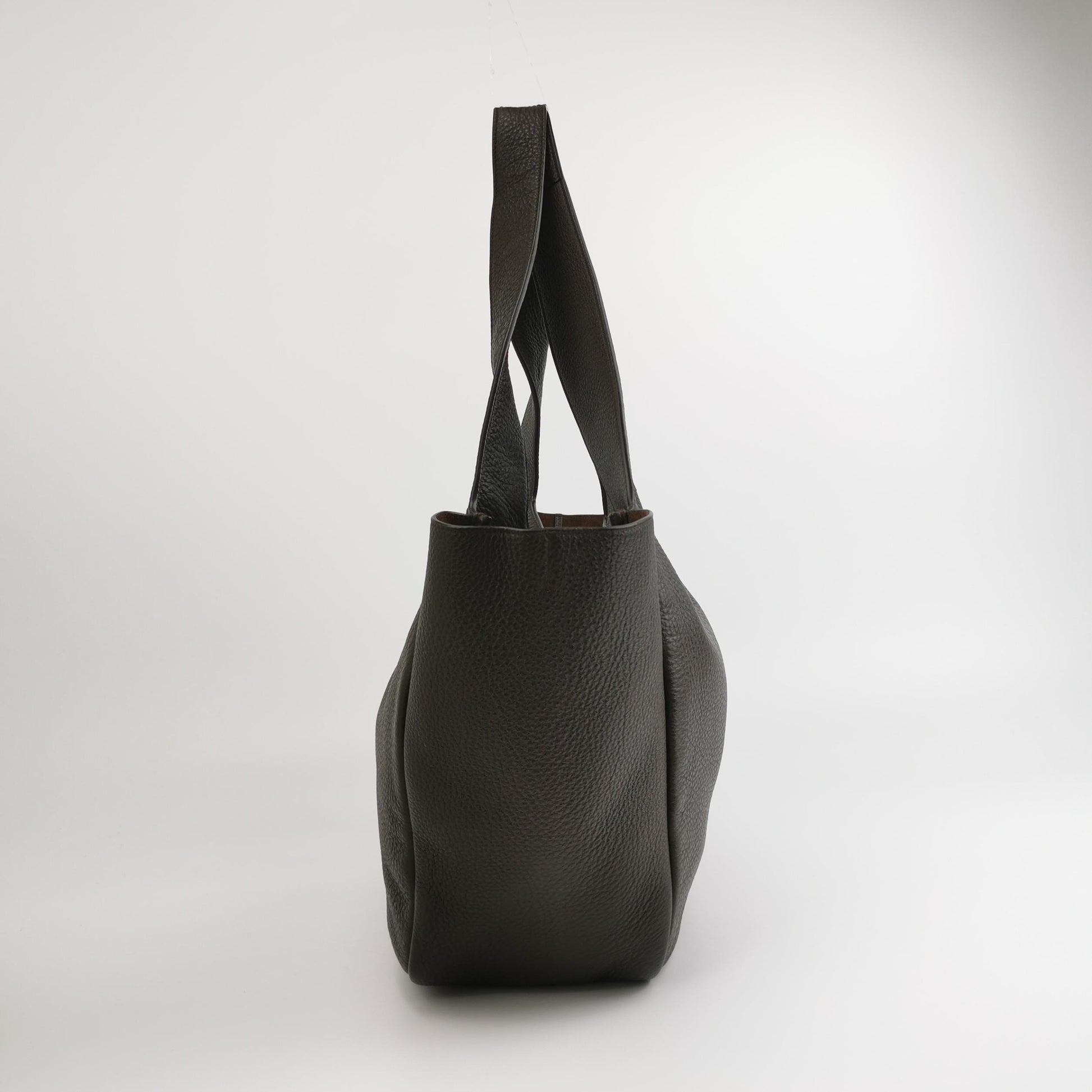 Saint Laurent Le 5 a 7 Bea Tote Dark Brown