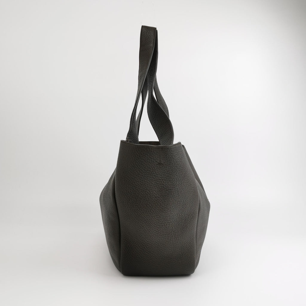 Saint Laurent Le 5 a 7 Bea Tote Dark Brown