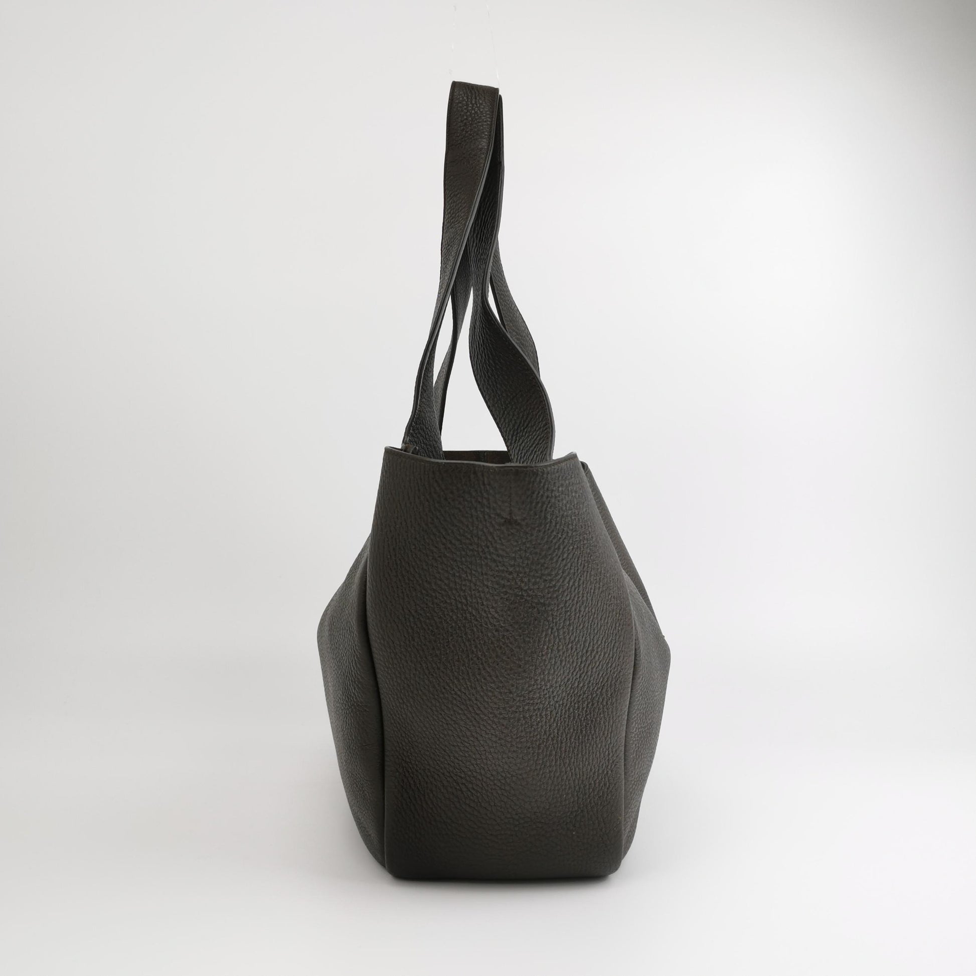 Saint Laurent Le 5 a 7 Bea Tote Dark Brown