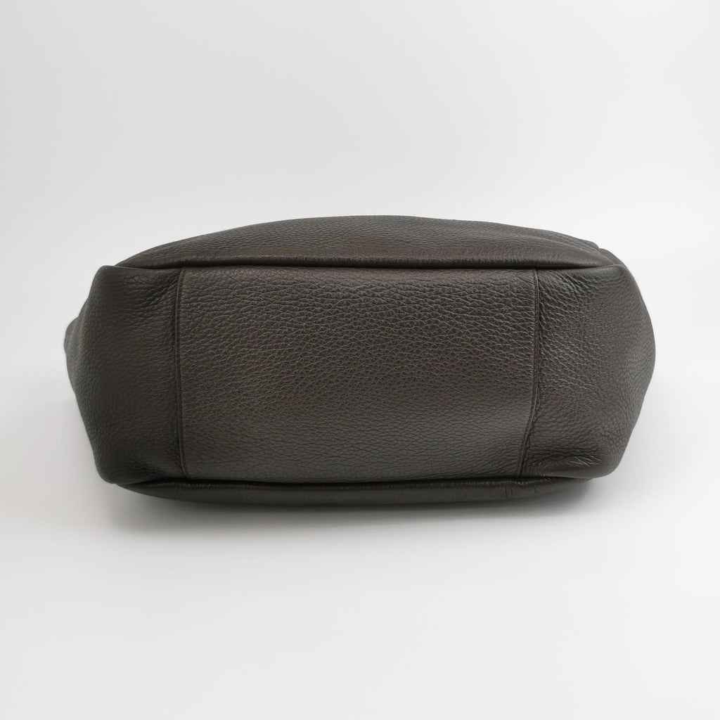 Saint Laurent Le 5 a 7 Bea Tote Dark Brown