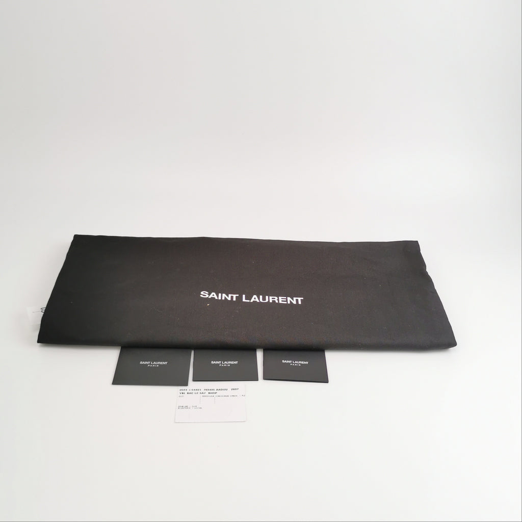 Saint Laurent Le 5 a 7 Bea Tote Dark Brown