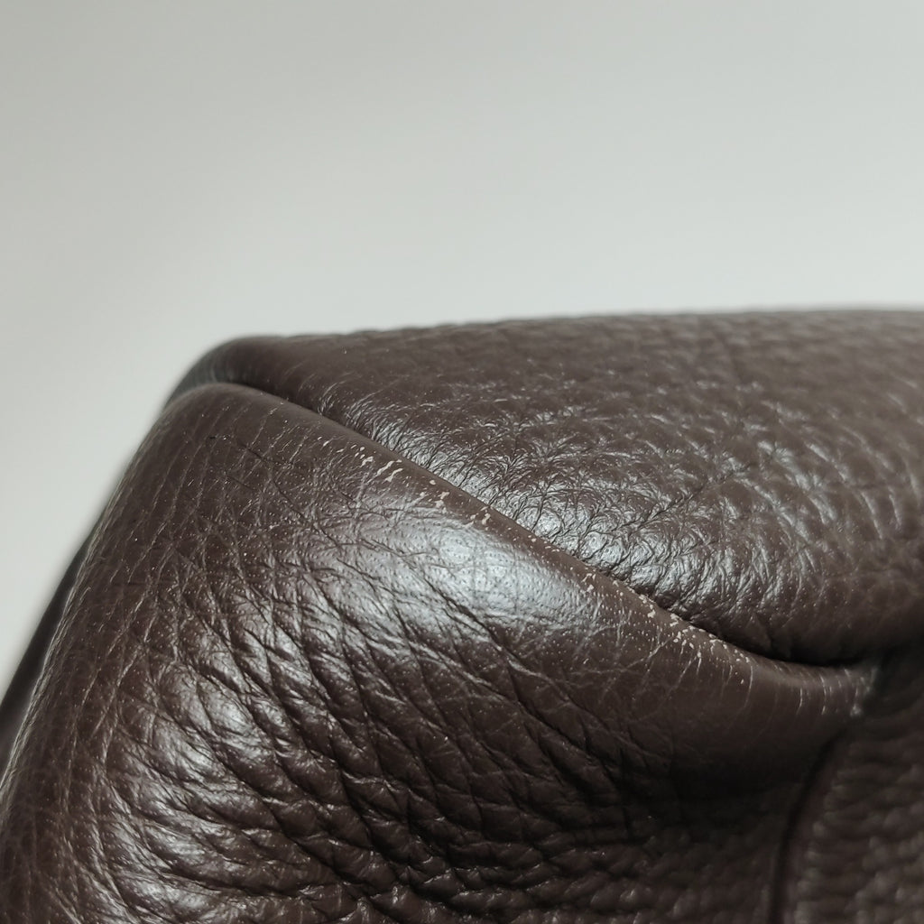 Saint Laurent Le 5 a 7 Bea Tote Dark Brown