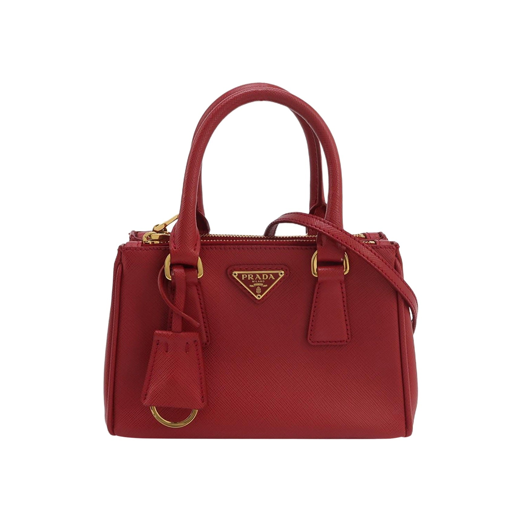 Prada Galleria Micro Red