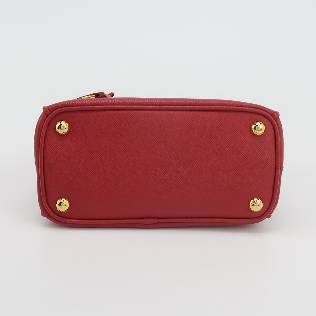 Prada Galleria Micro Red