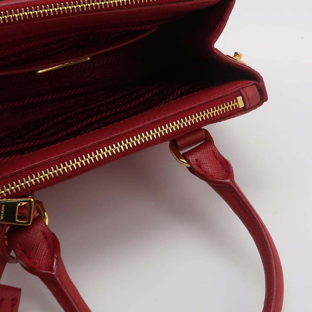 Prada Galleria Micro Red