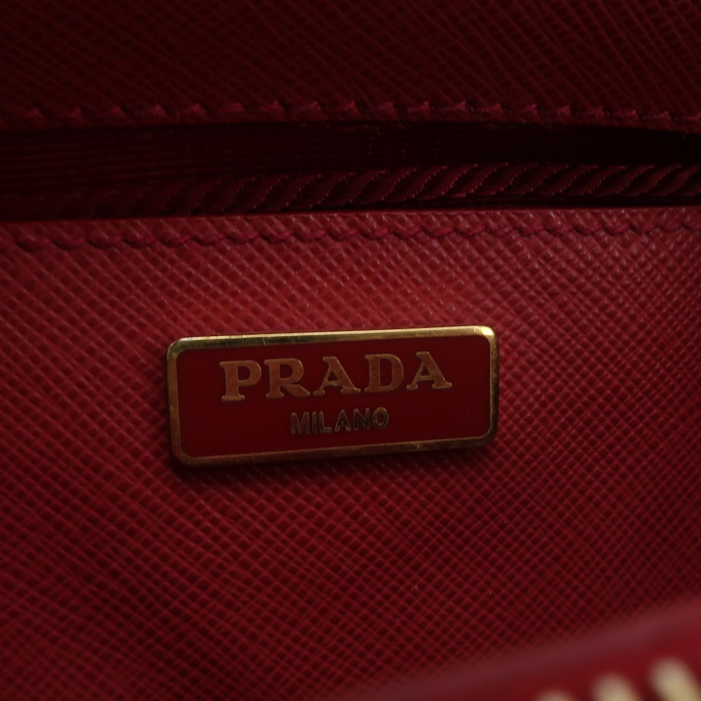 Prada Galleria Micro Red