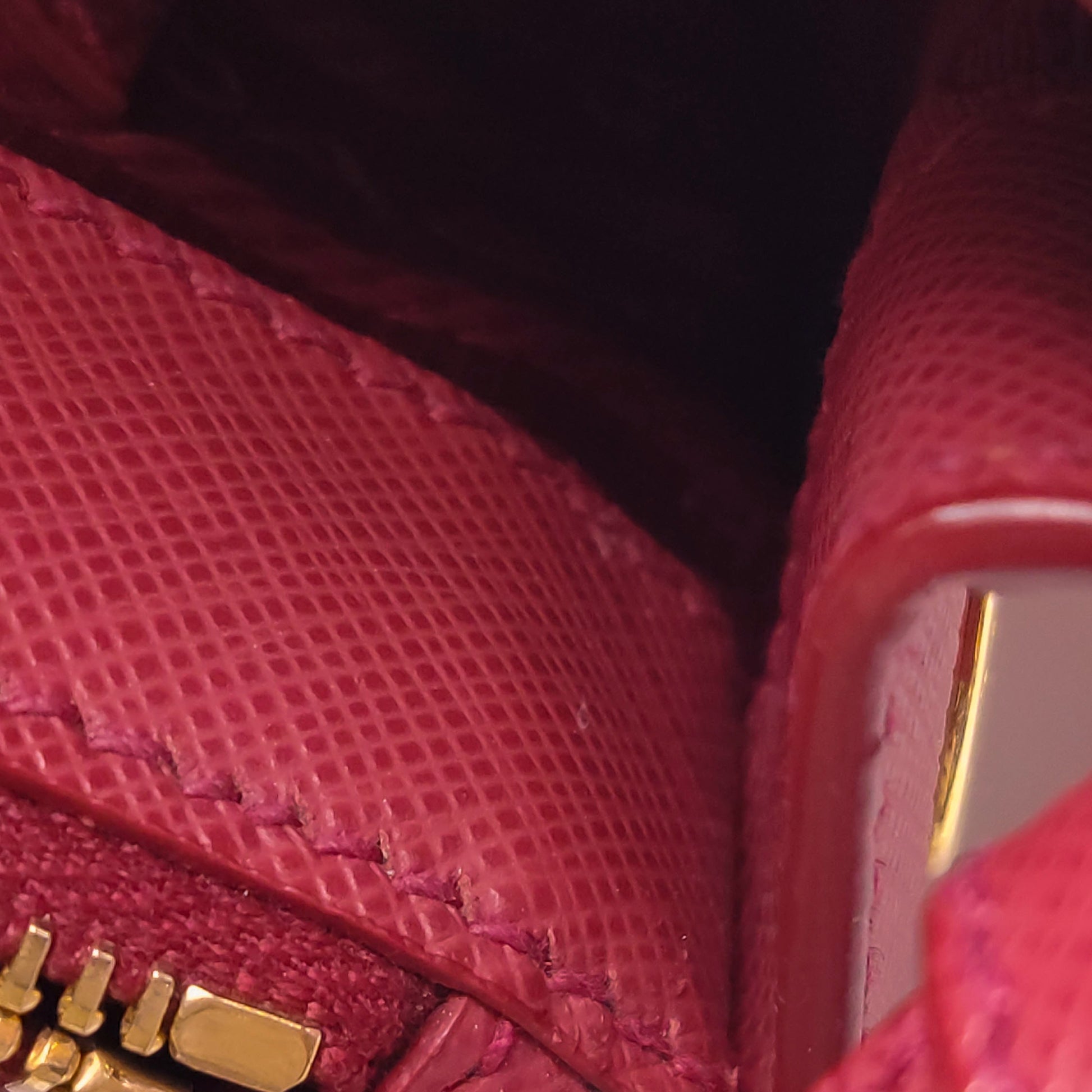 Prada Galleria Micro Red