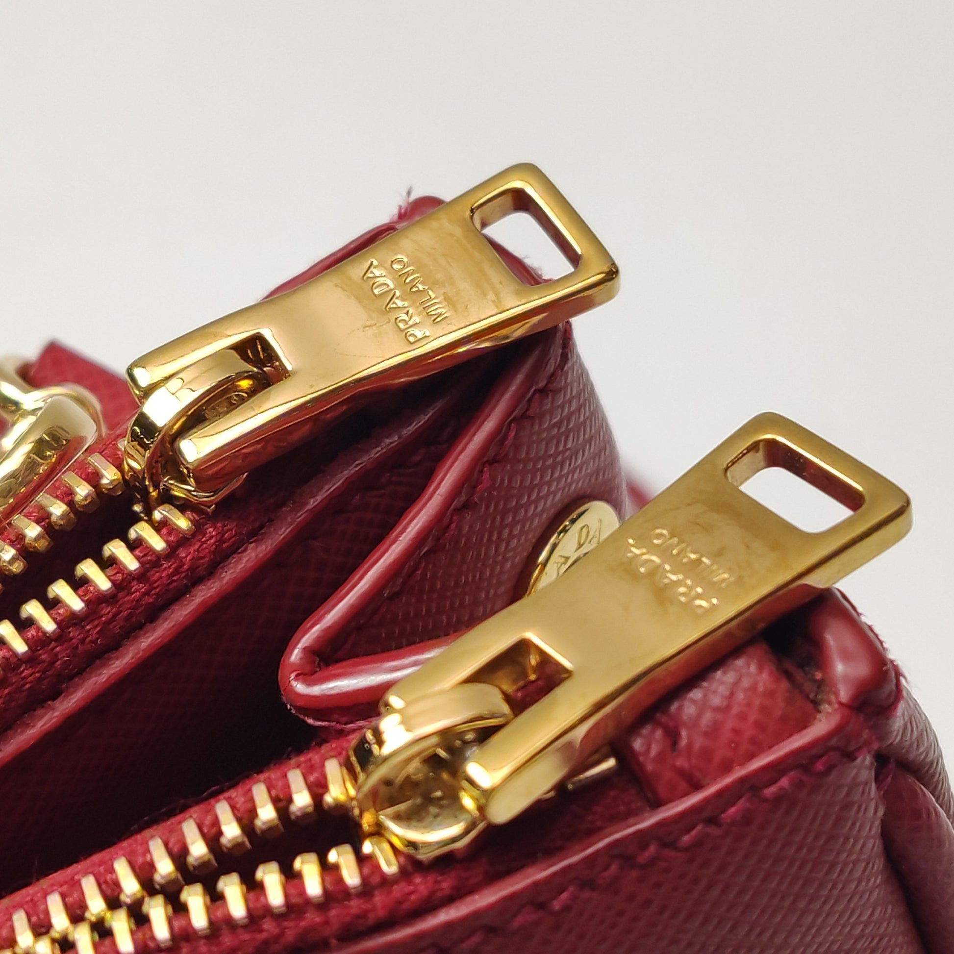 Prada Galleria Micro Red
