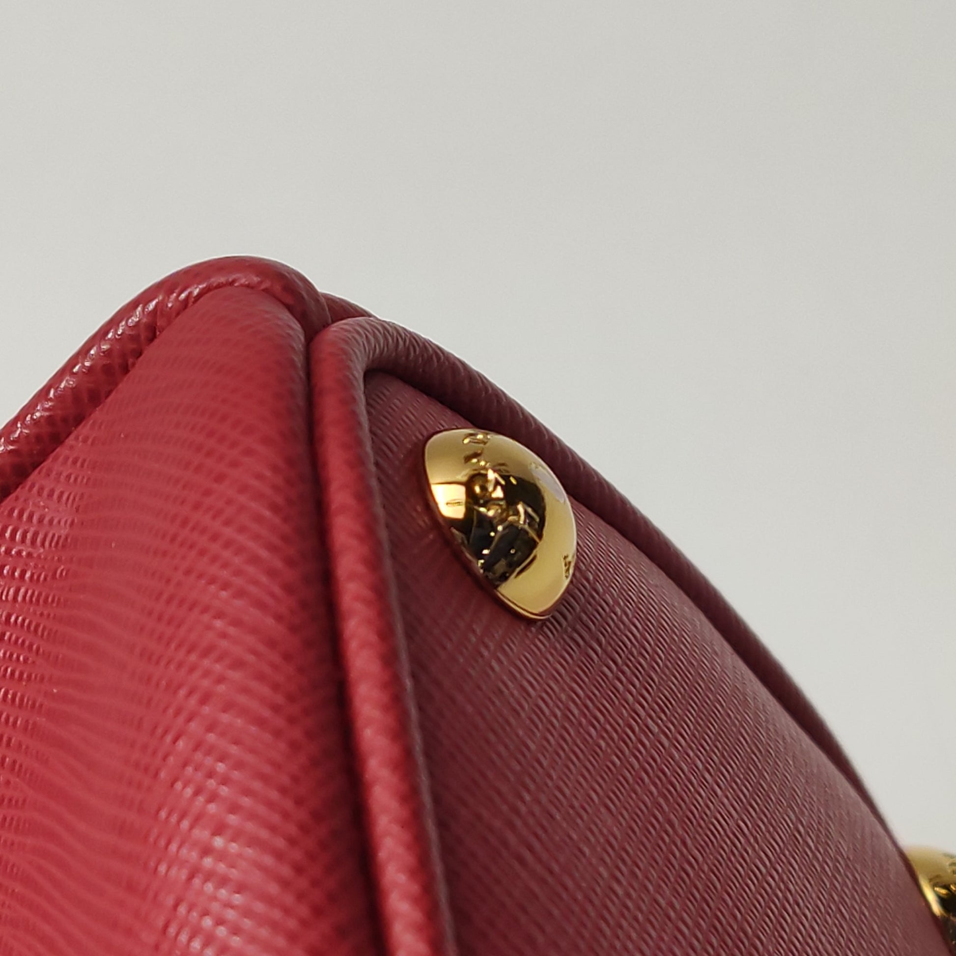 Prada Galleria Micro Red
