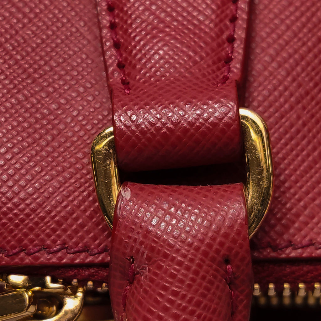 Prada Galleria Micro Red
