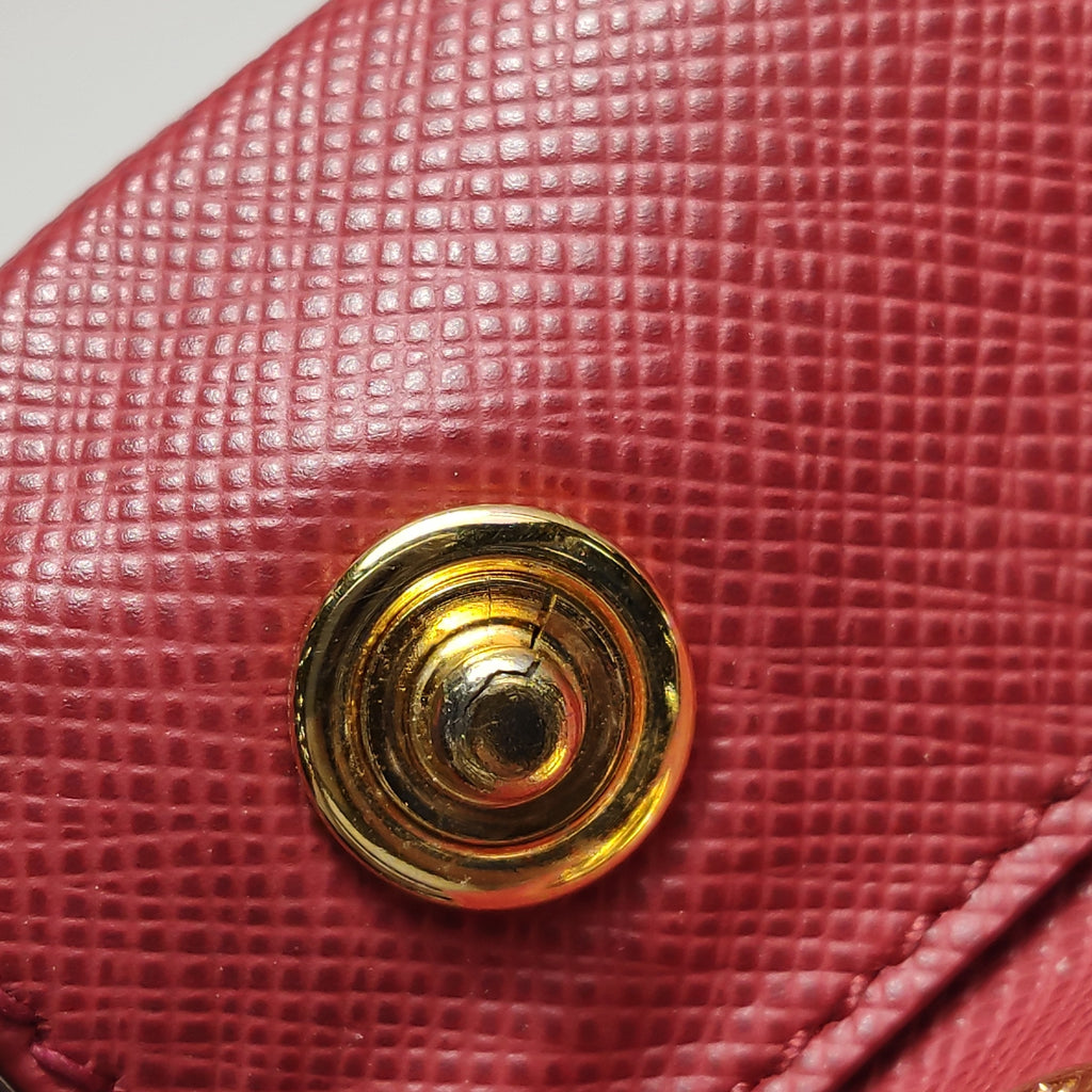 Prada Galleria Micro Red