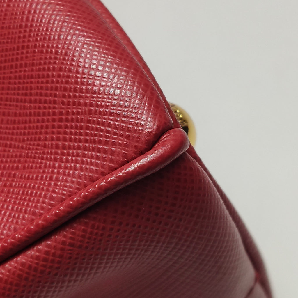 Prada Galleria Micro Red