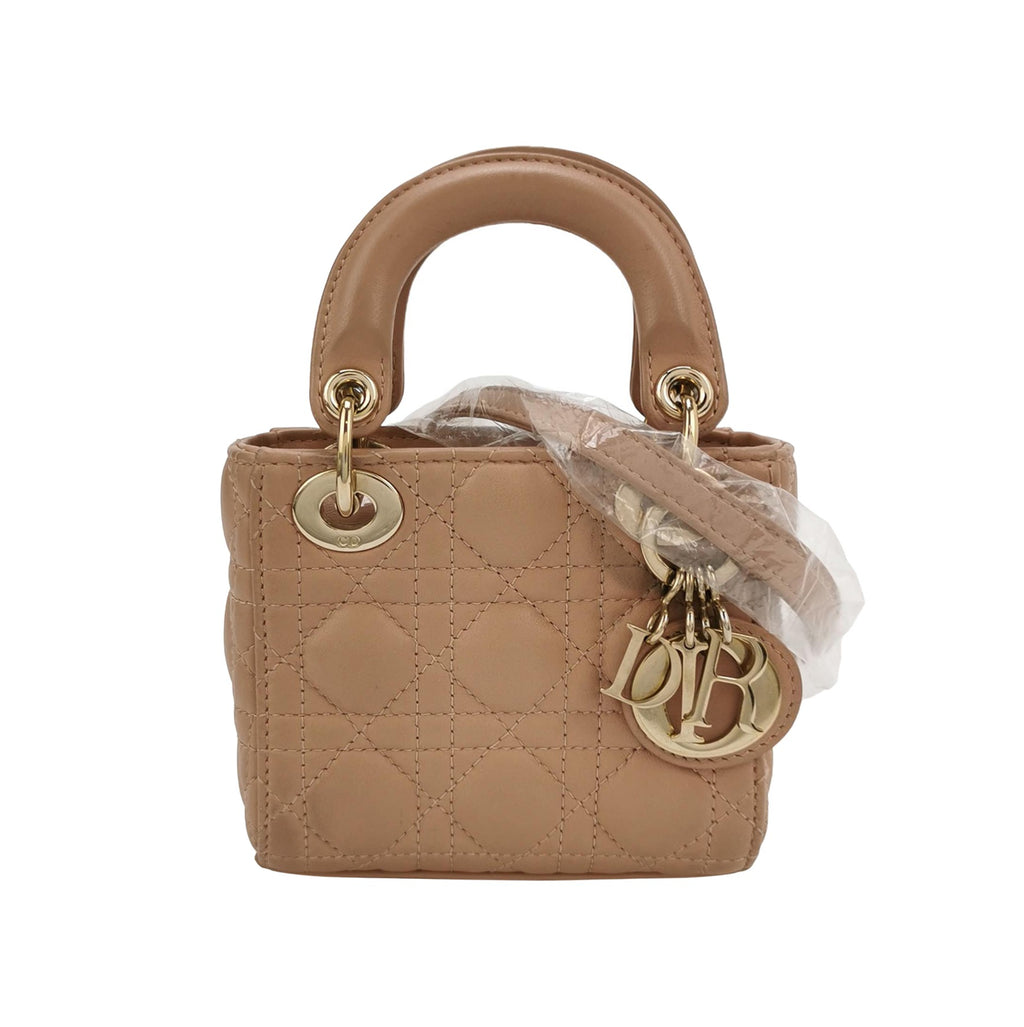 Dior Lady Dior Micro Beige