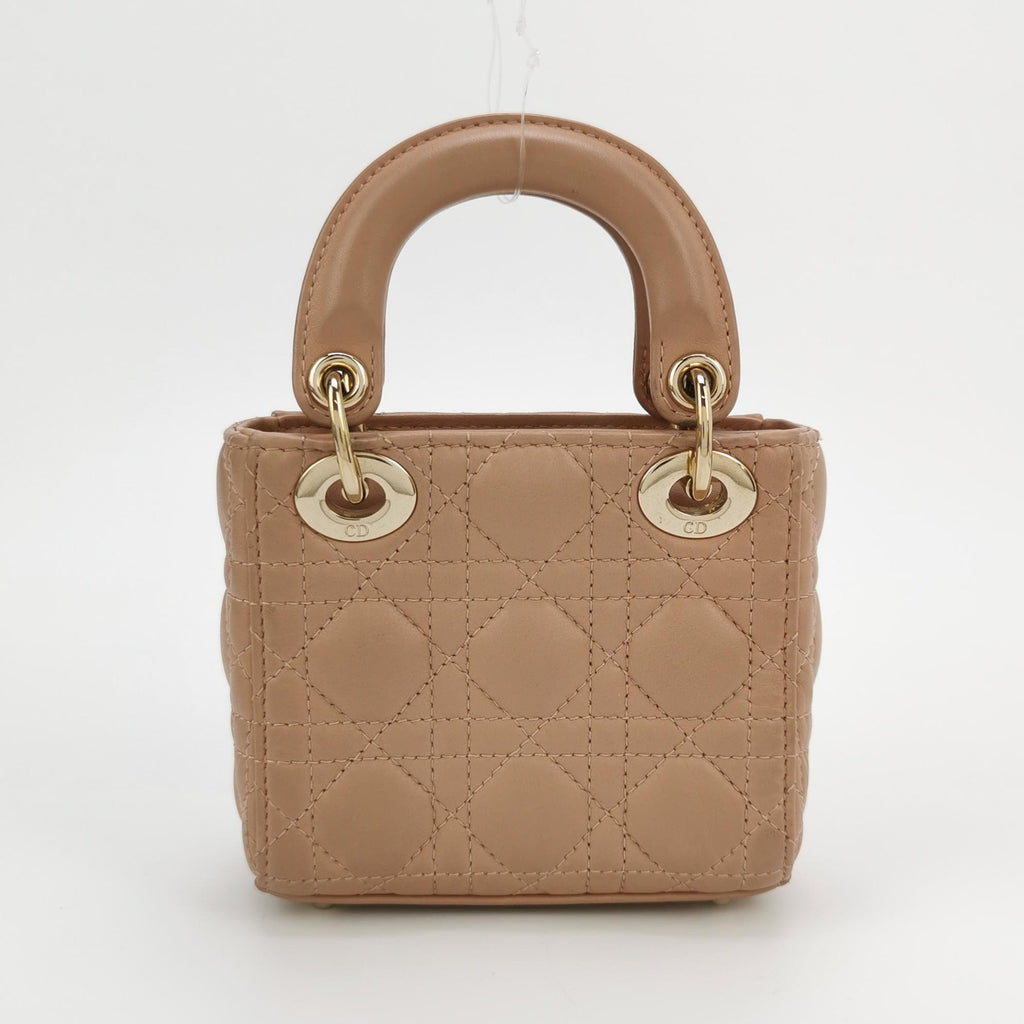 Dior Lady Dior Micro Beige