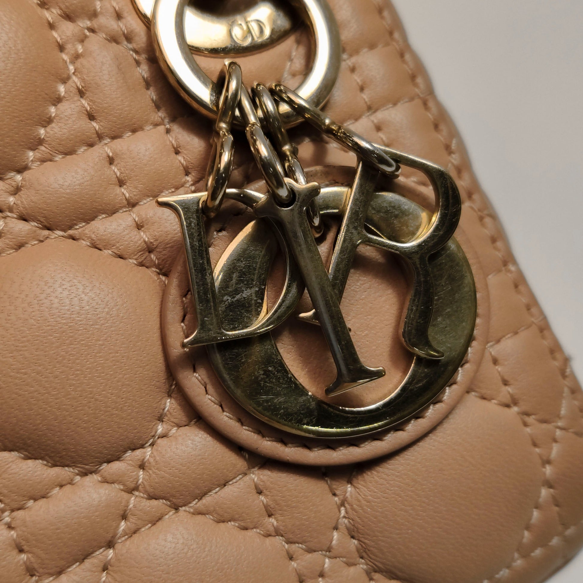 Dior Lady Dior Micro Beige