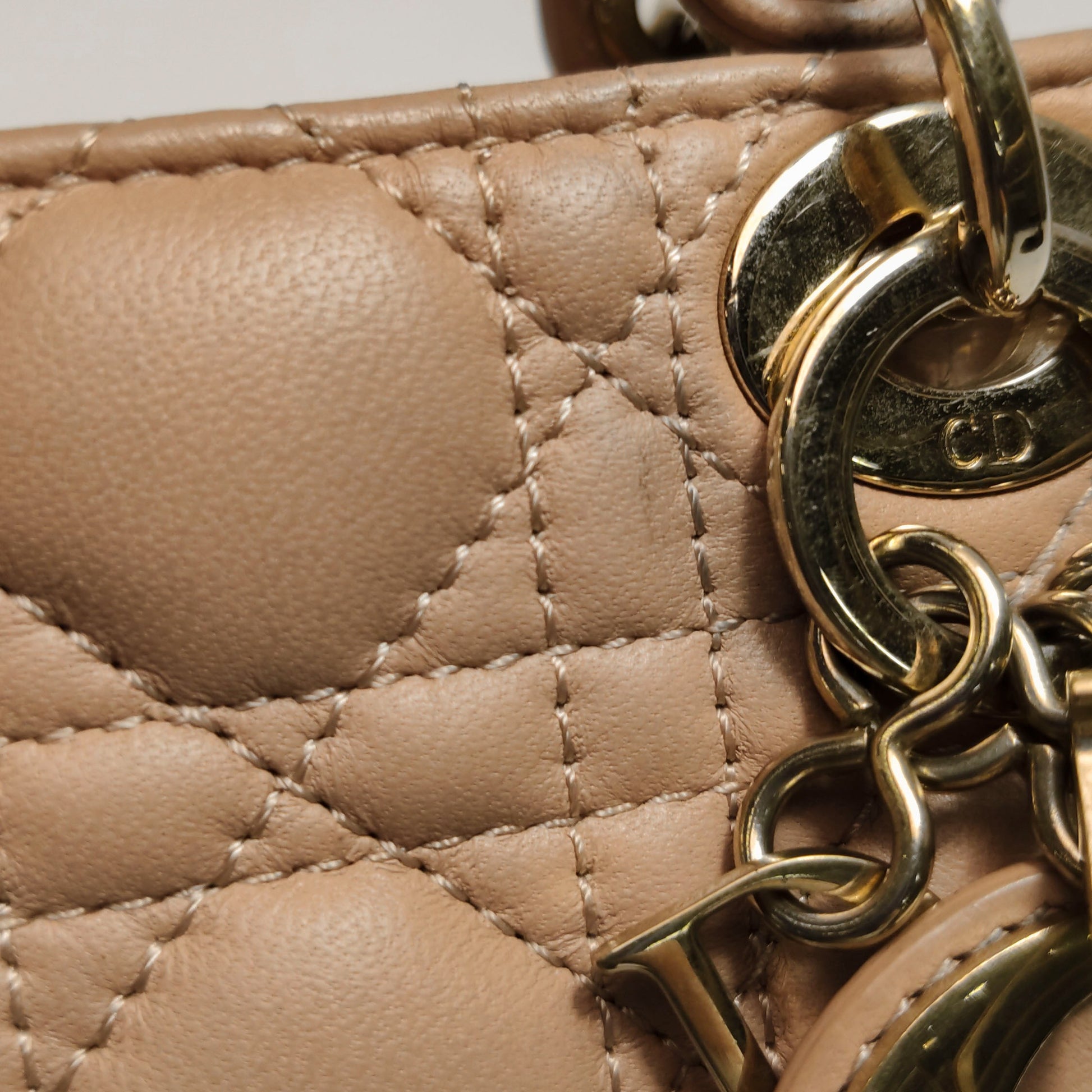Dior Lady Dior Micro Beige