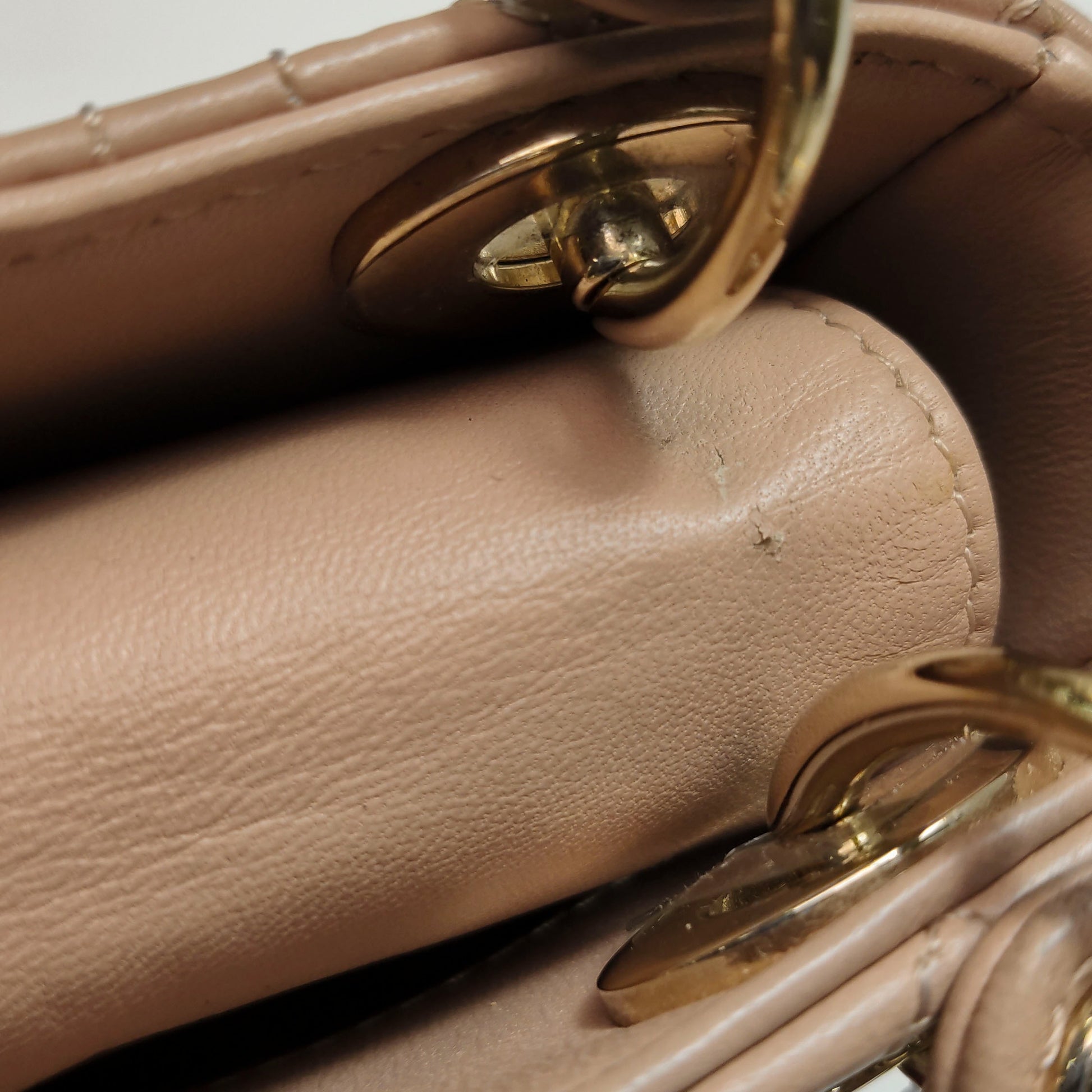 Dior Lady Dior Micro Beige