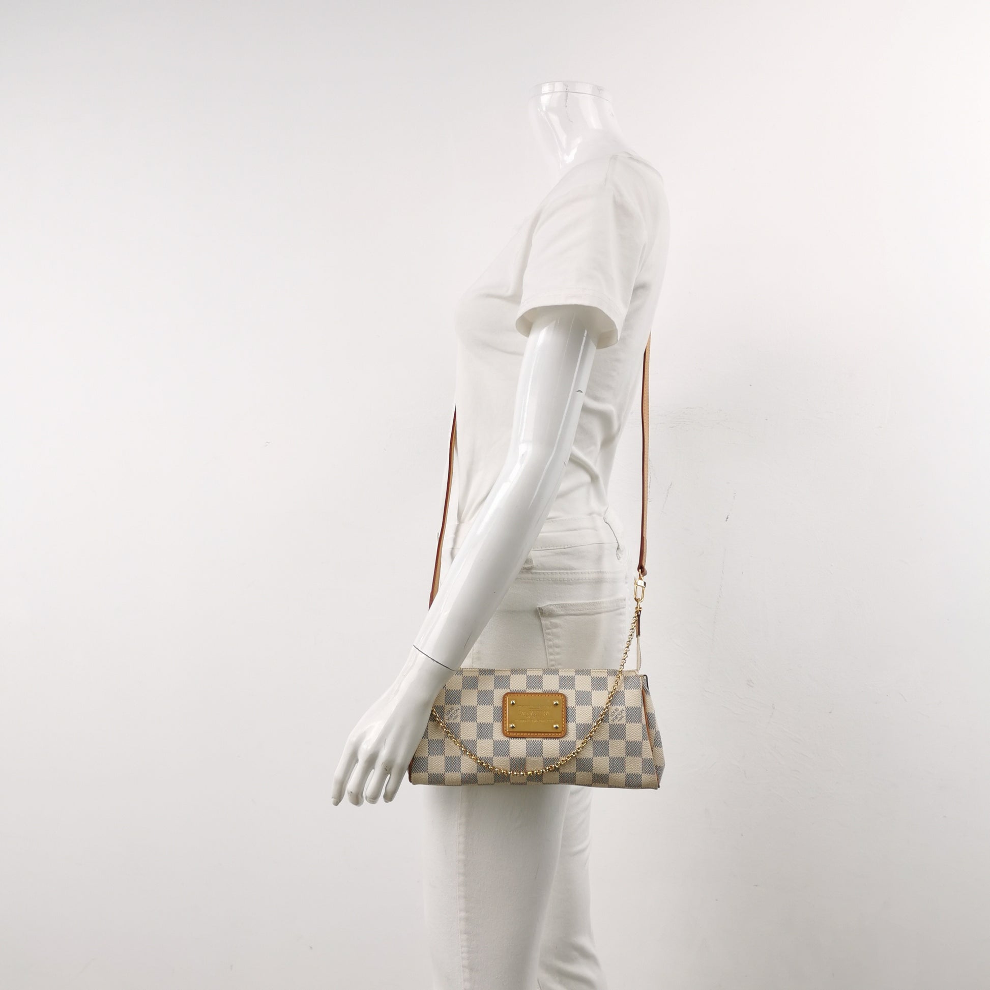 Louis Vuitton Eva Pochette Damier Azur