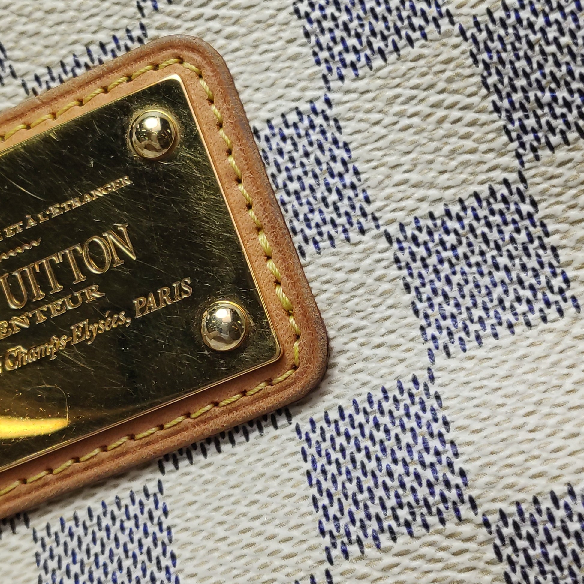Louis Vuitton Eva Pochette Damier Azur