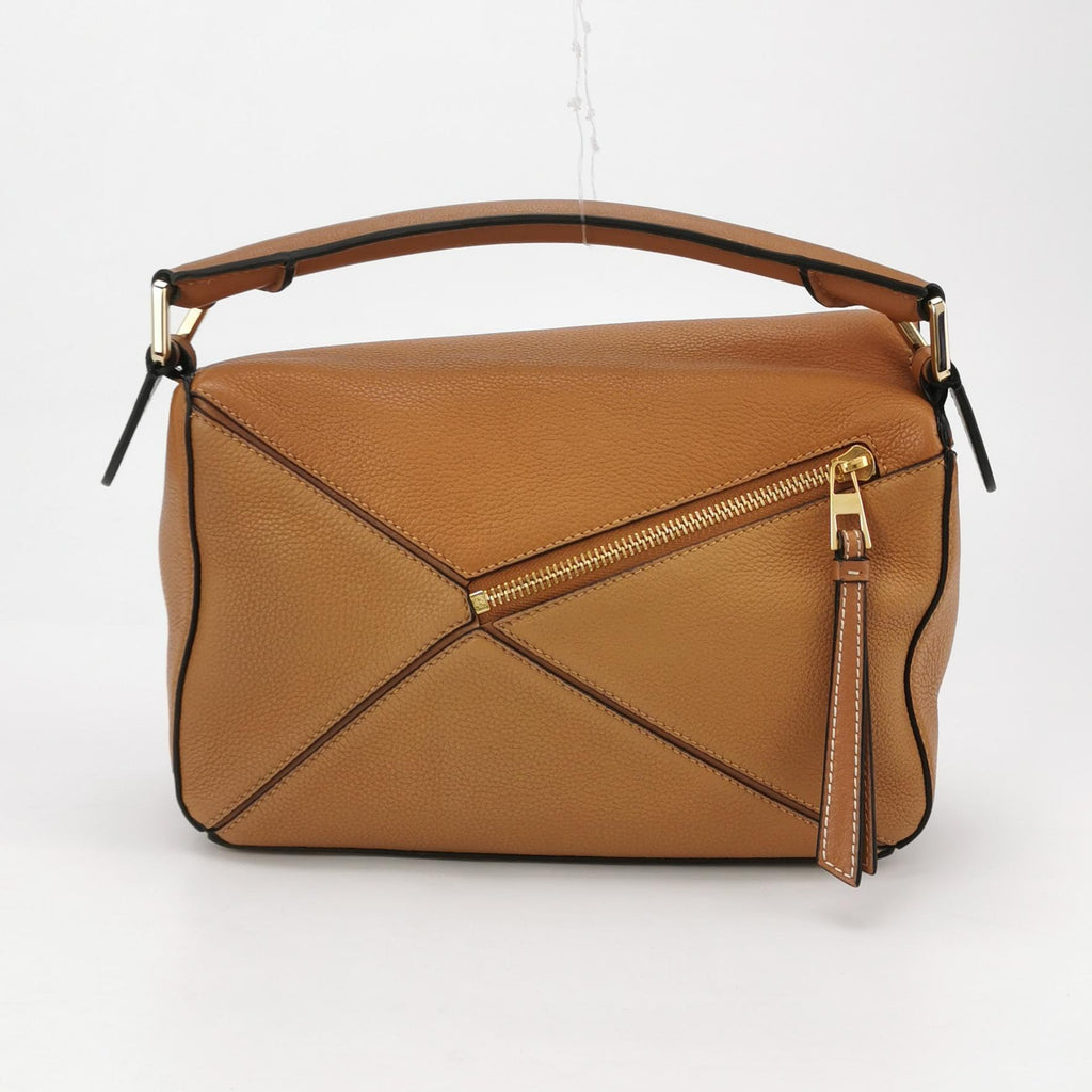 Loewe Puzzle Small Grained Caramel
