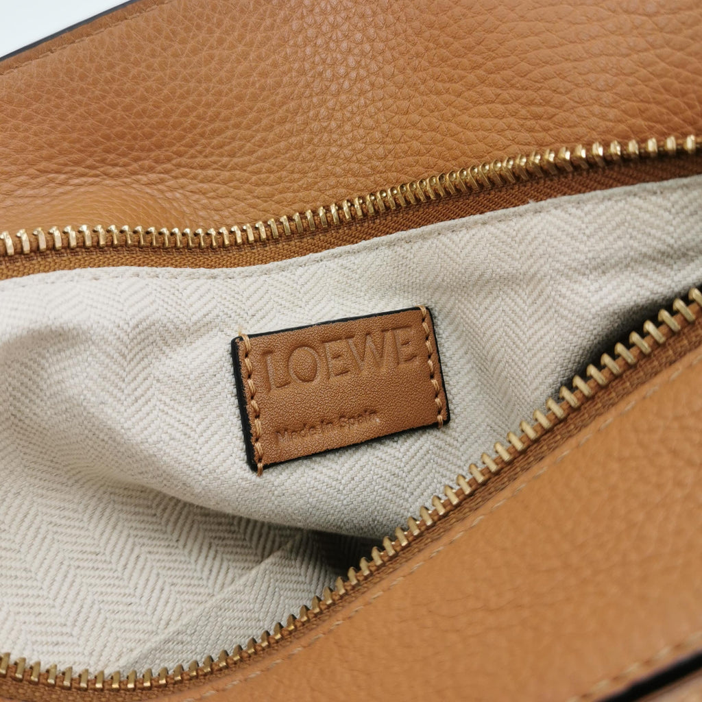 Loewe Puzzle Small Grained Caramel