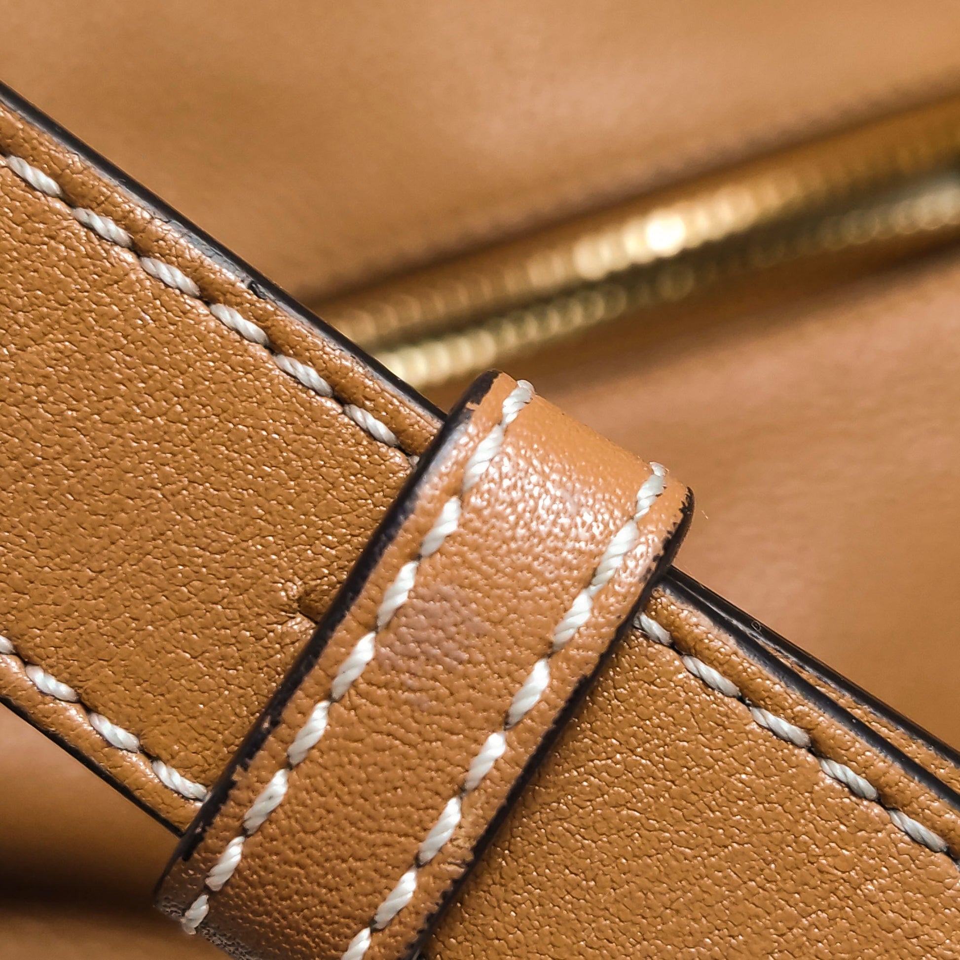 Loewe Puzzle Small Grained Caramel