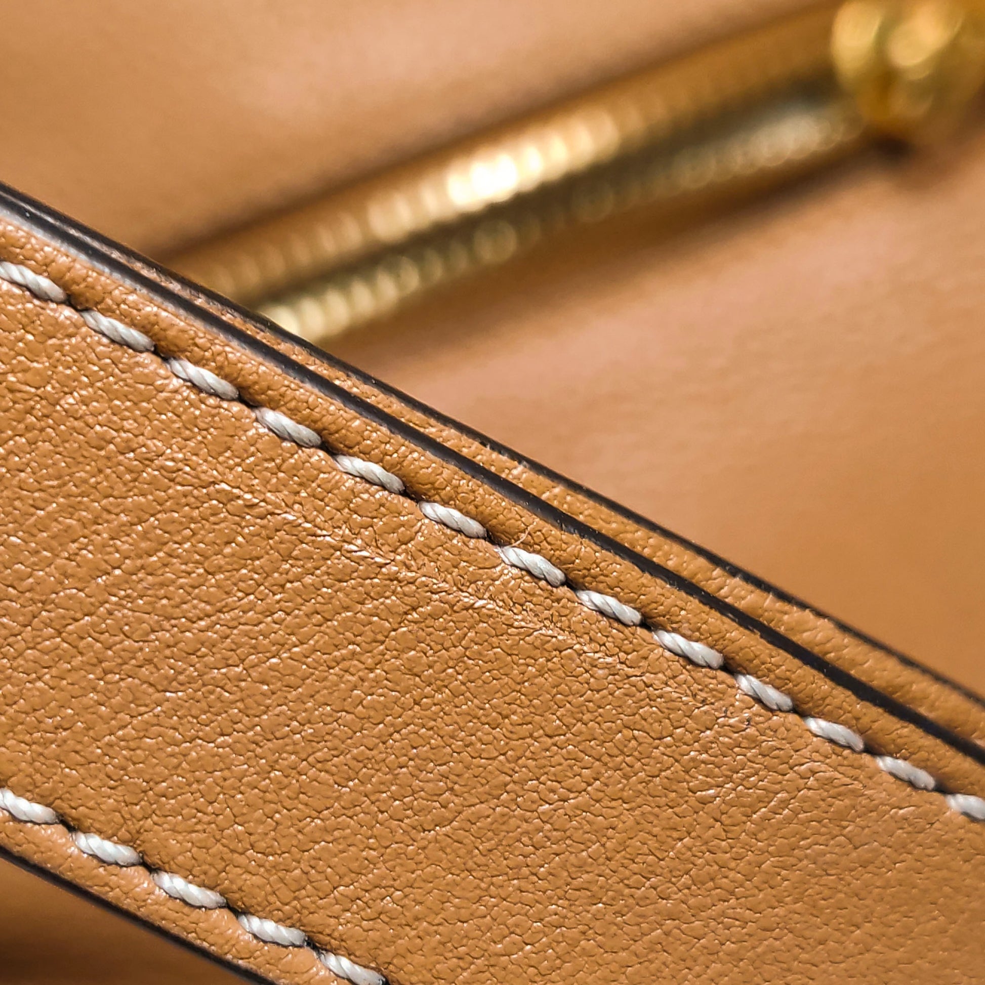 Loewe Puzzle Small Grained Caramel