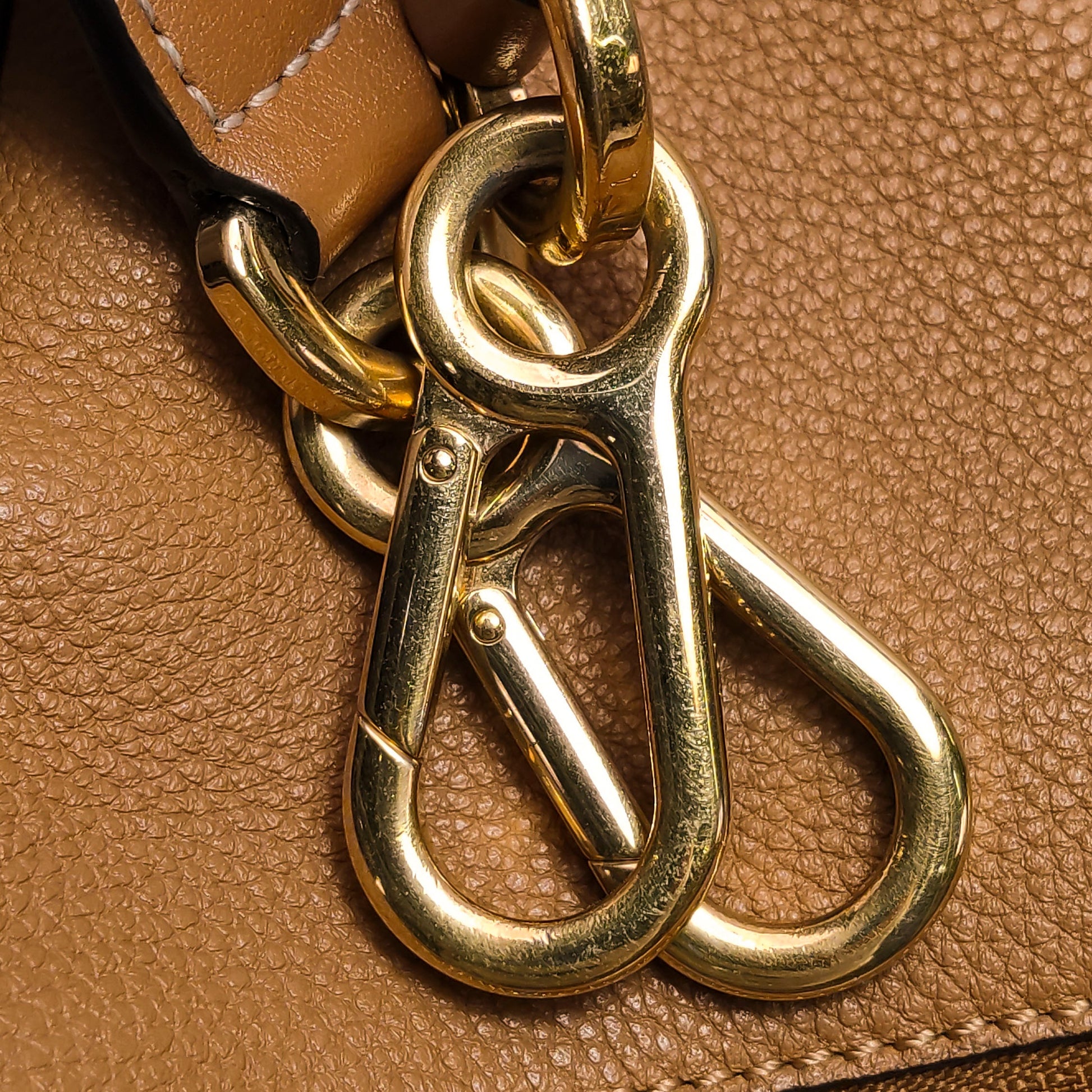 Loewe Puzzle Small Grained Caramel