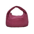 Bottega Veneta Intrecciato Hobo Small Magenta
