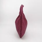 Bottega Veneta Intrecciato Hobo Small Magenta