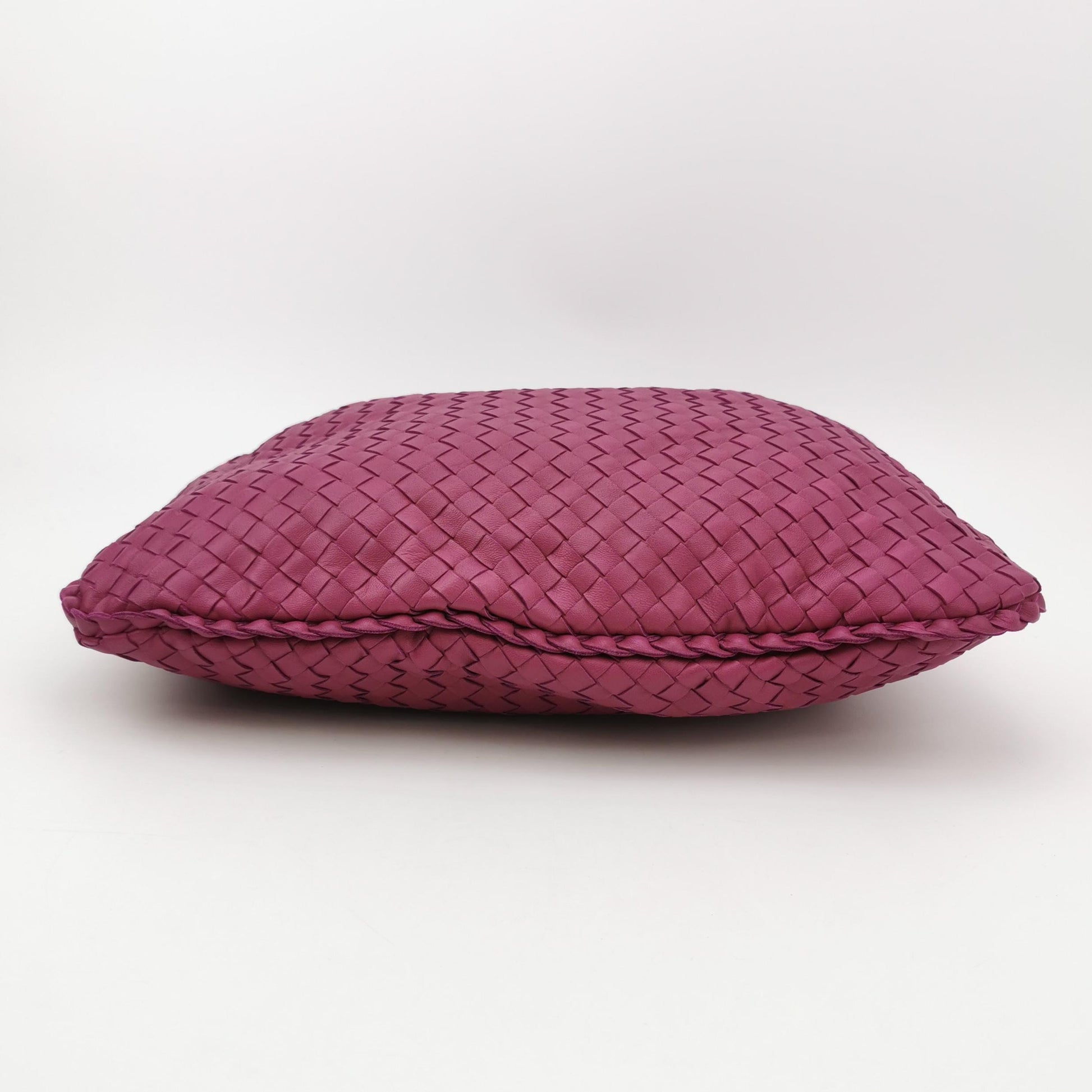 Bottega Veneta Intrecciato Hobo Small Magenta
