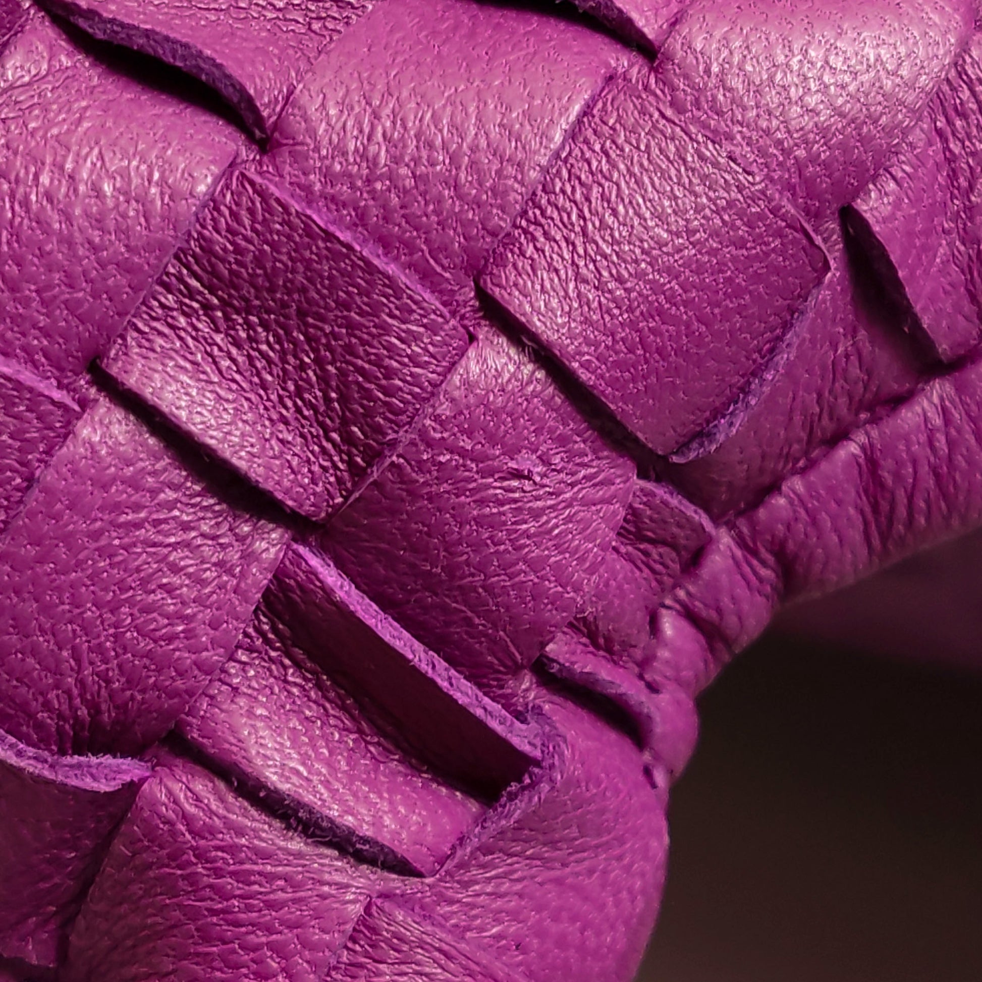 Bottega Veneta Intrecciato Hobo Small Magenta