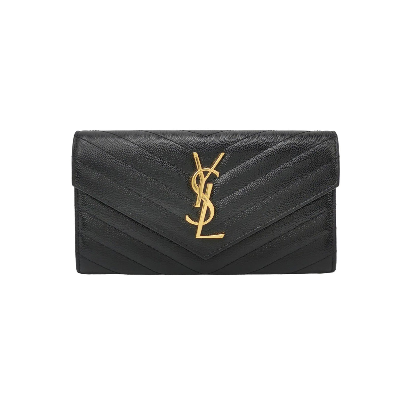 Saint Laurent Long Flap Wallet