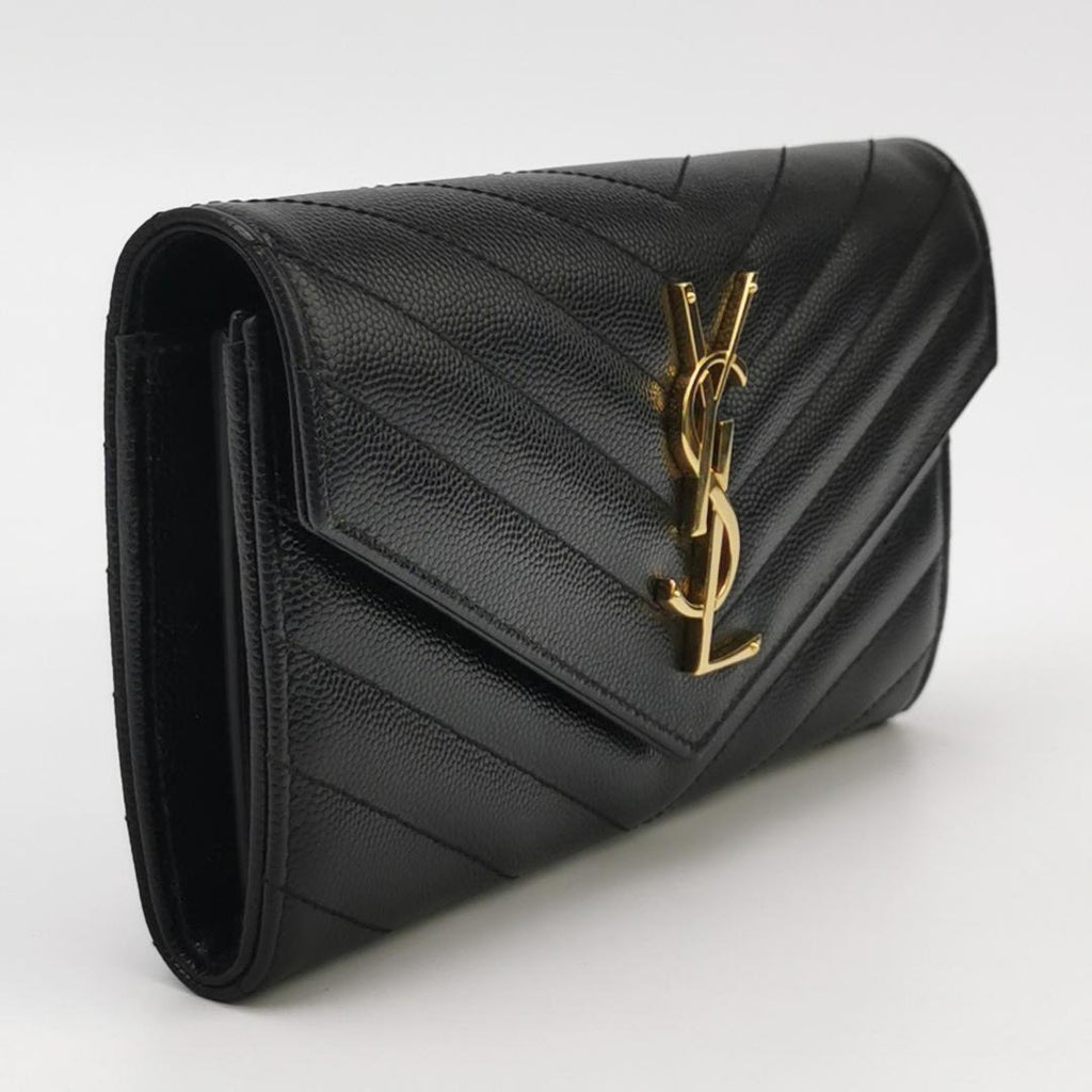 Saint Laurent Long Flap Wallet