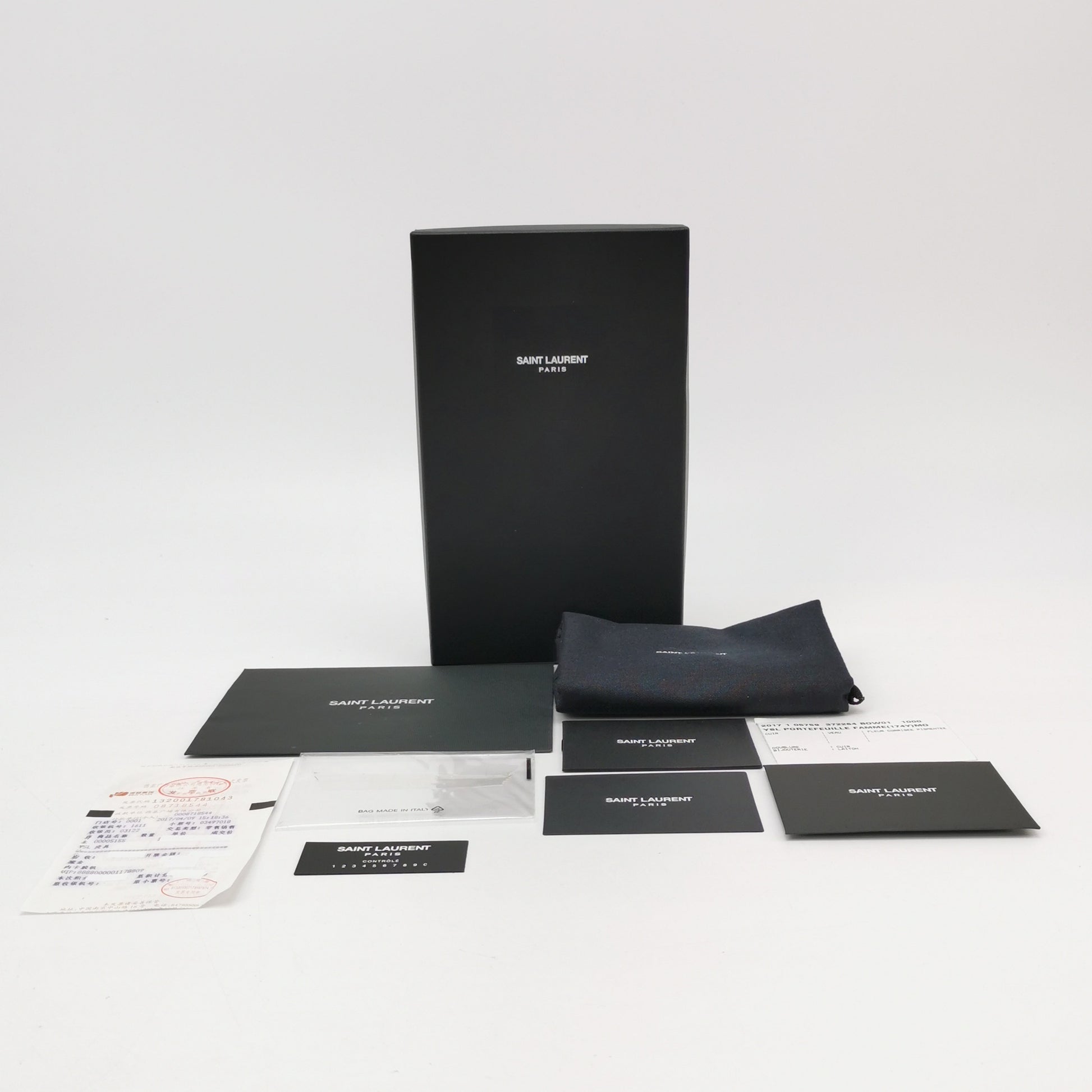 Saint Laurent Long Flap Wallet