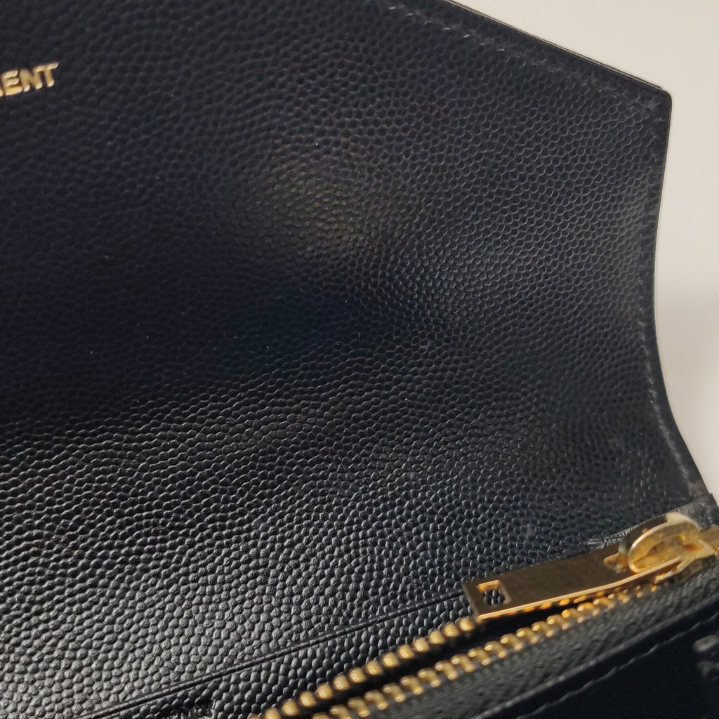 Saint Laurent Long Flap Wallet