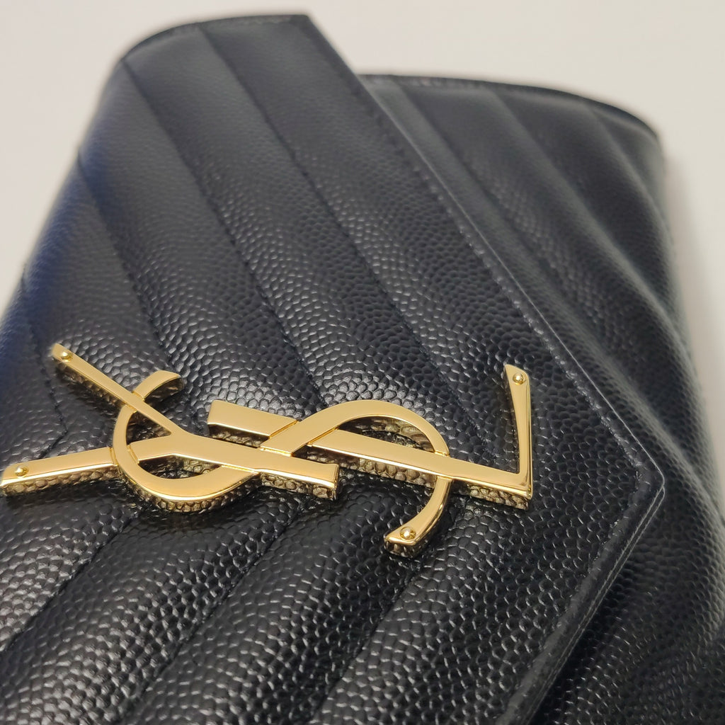 Saint Laurent Long Flap Wallet