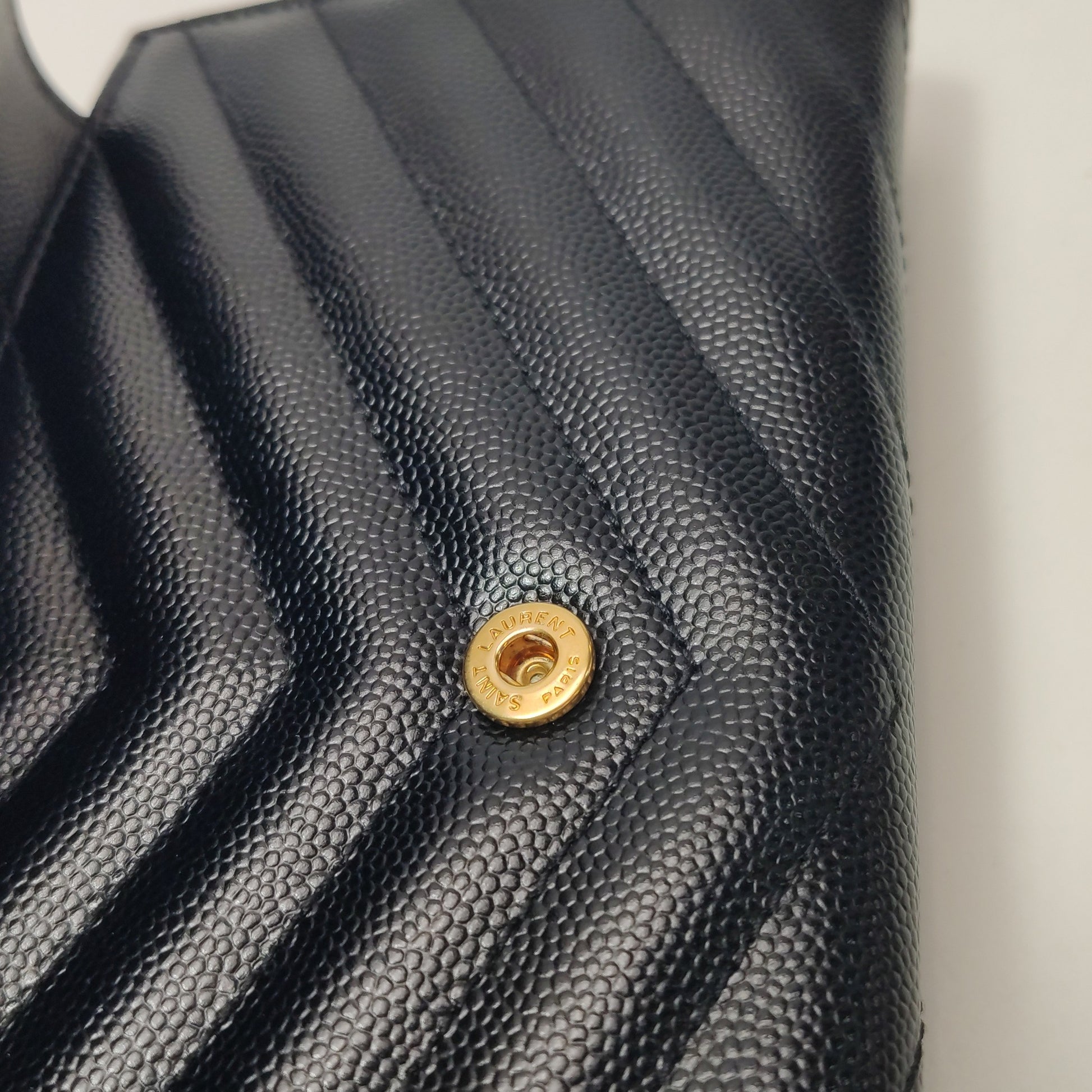 Saint Laurent Long Flap Wallet