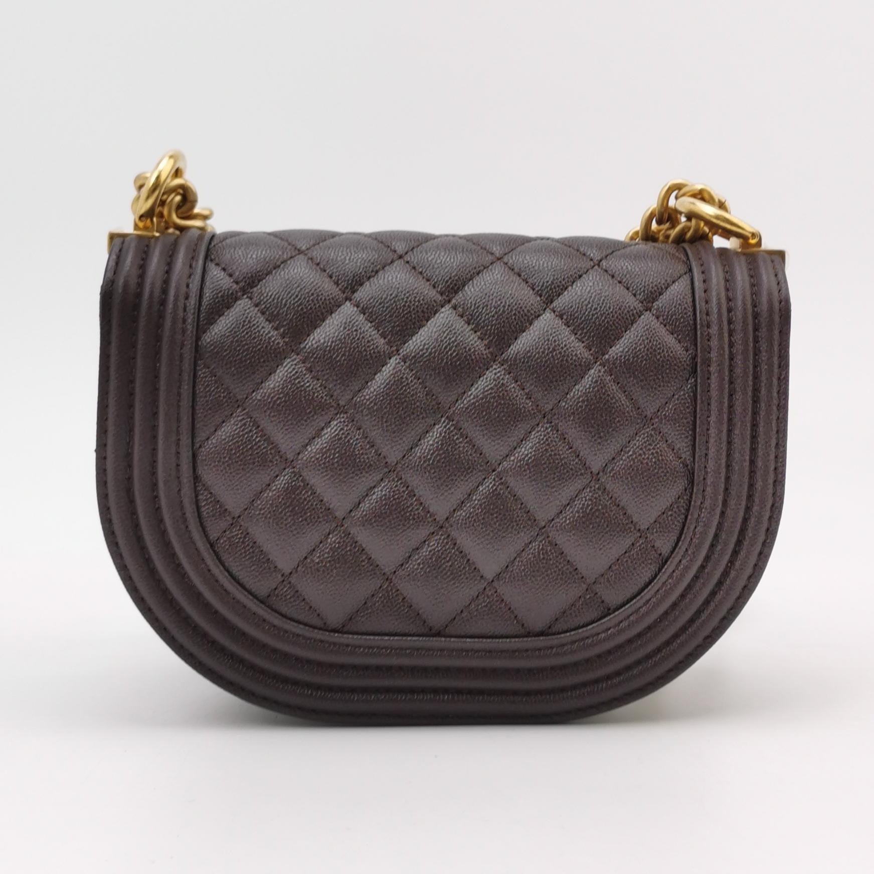 Chanel Boy Small Half Moon Crossbody