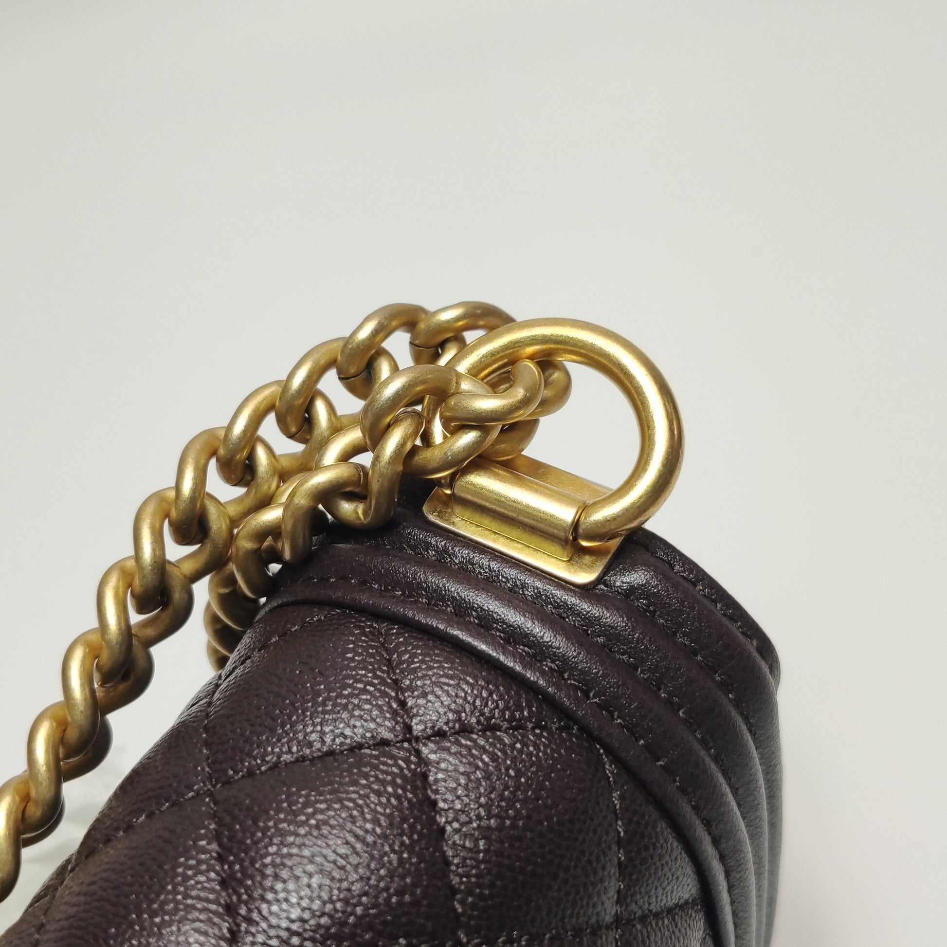 Chanel Boy Small Half Moon Crossbody